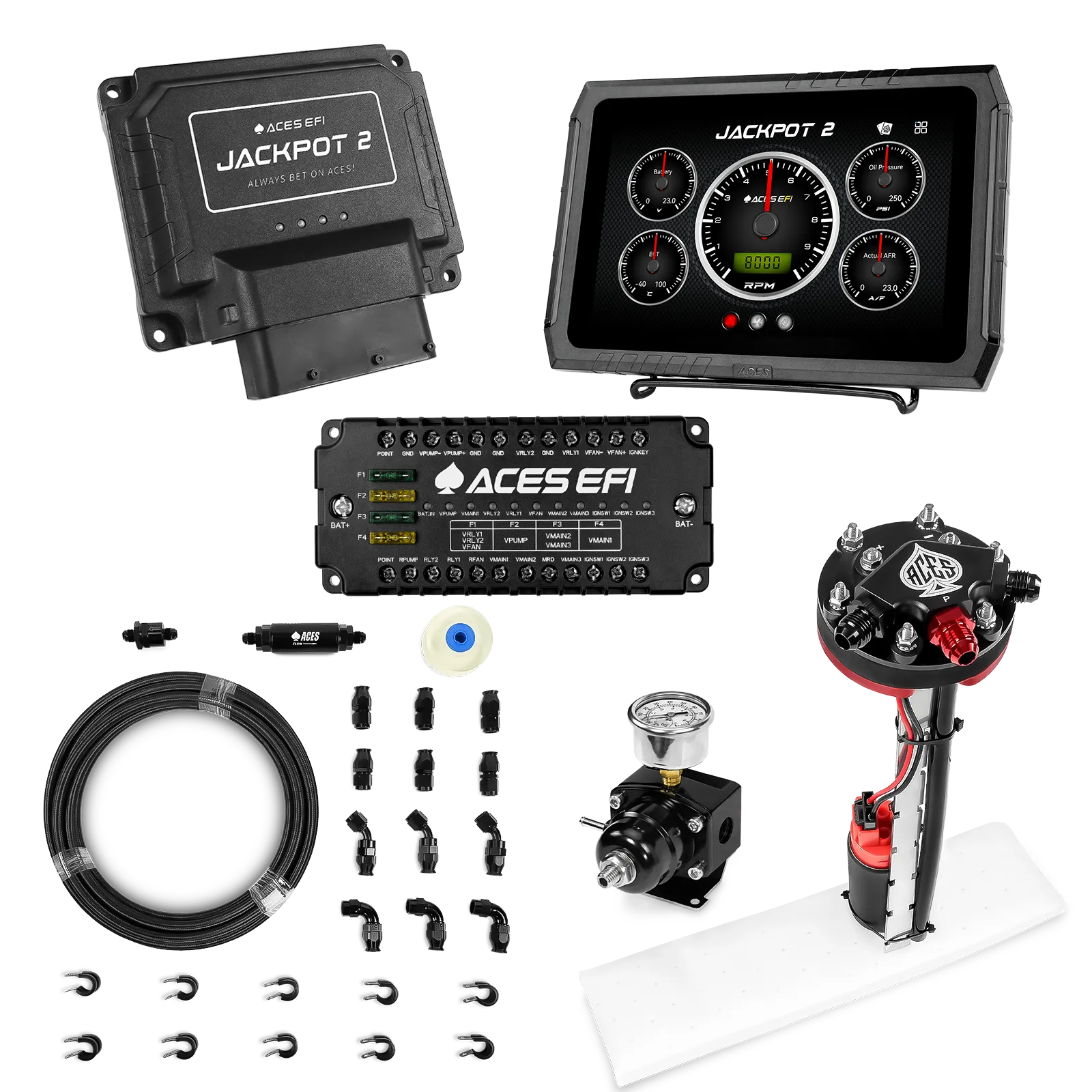Jackpot 2 Hemi EFI Fuel Kits