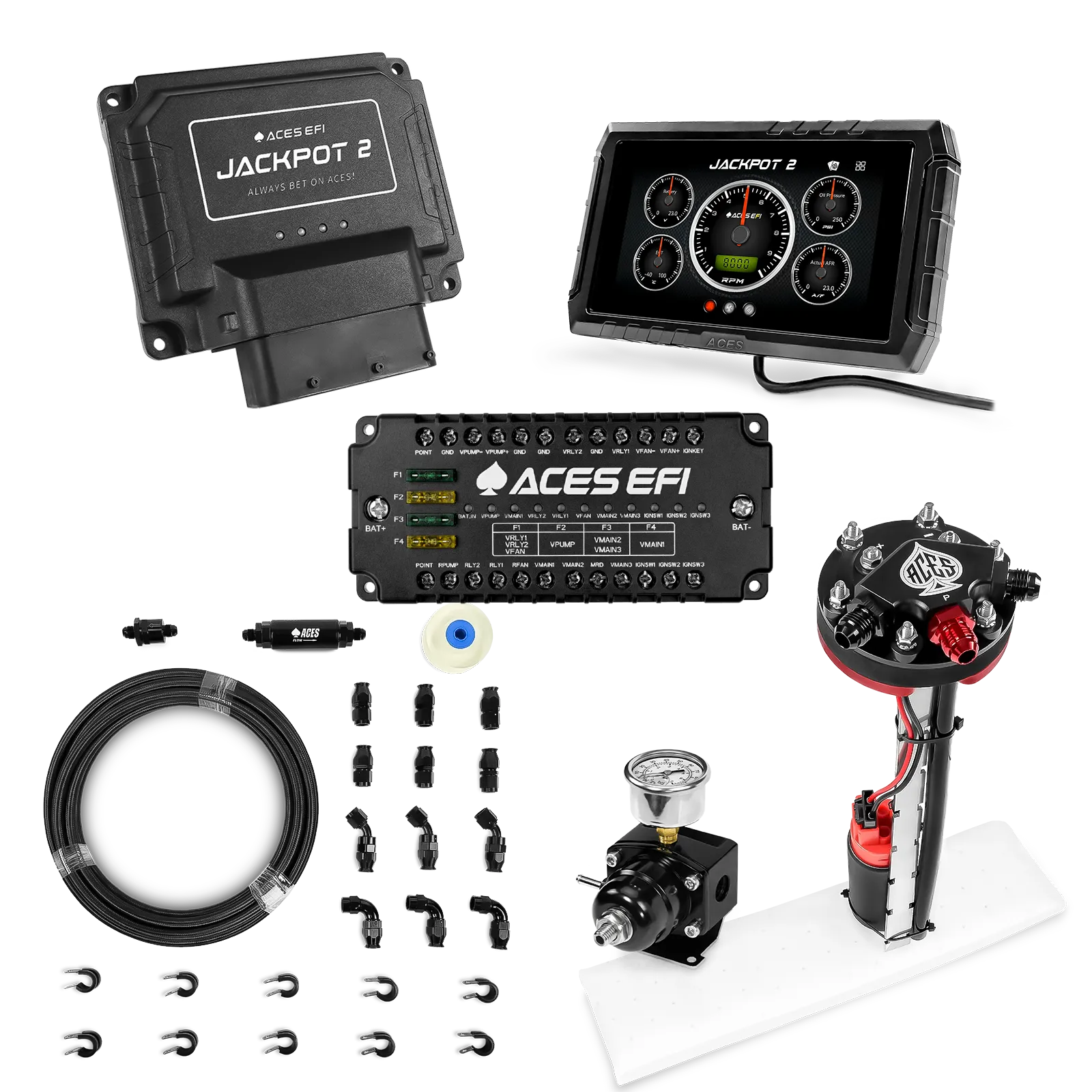 Jackpot 2 Hemi EFI Fuel Kits