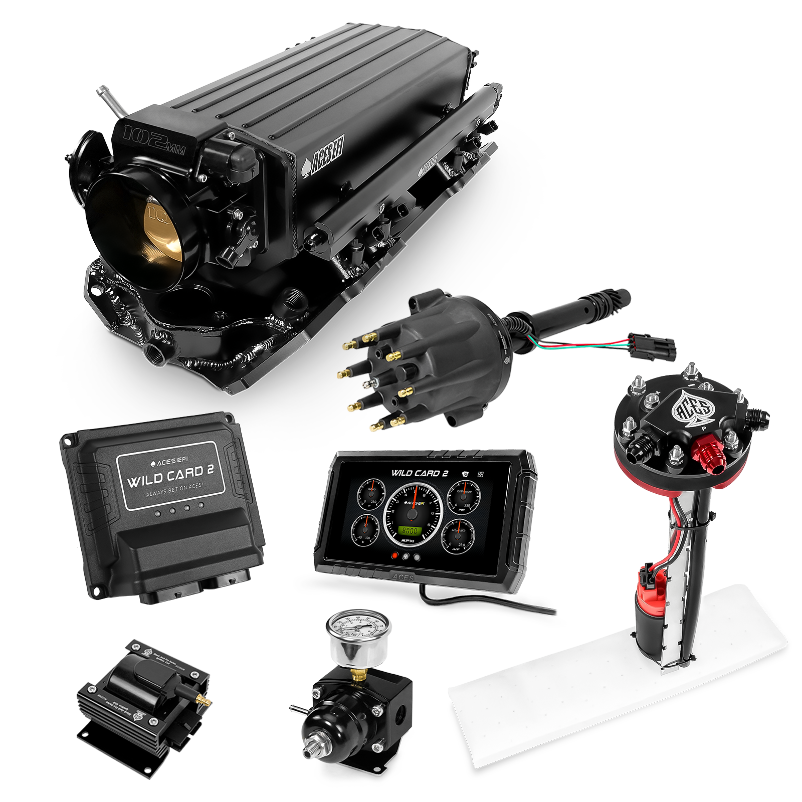 Wild Card Sequential EFI Master Kits (800 HP)