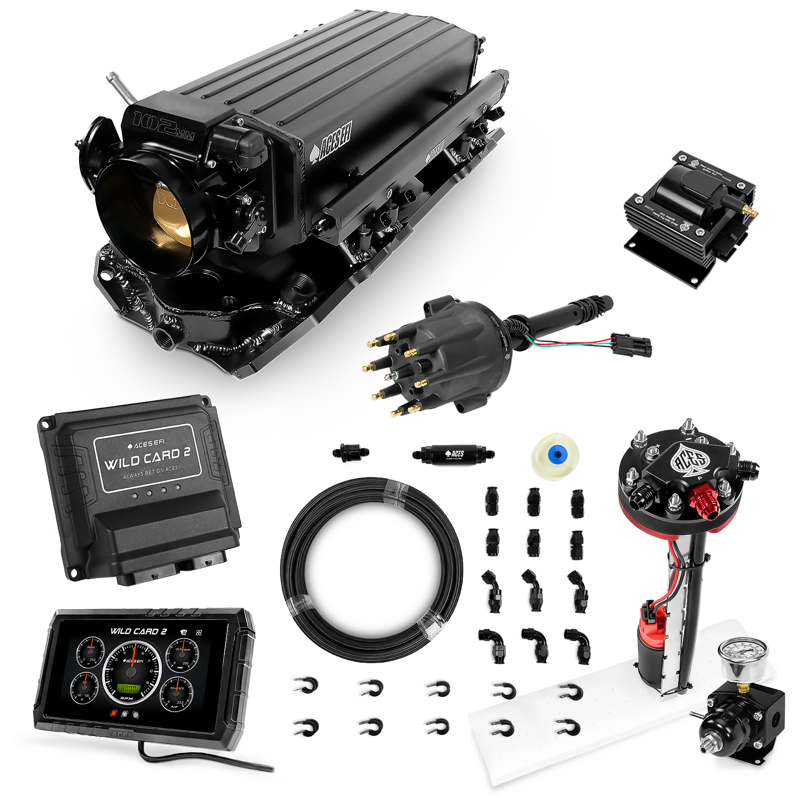 Wild Card Sequential EFI Master Kits (800 HP)