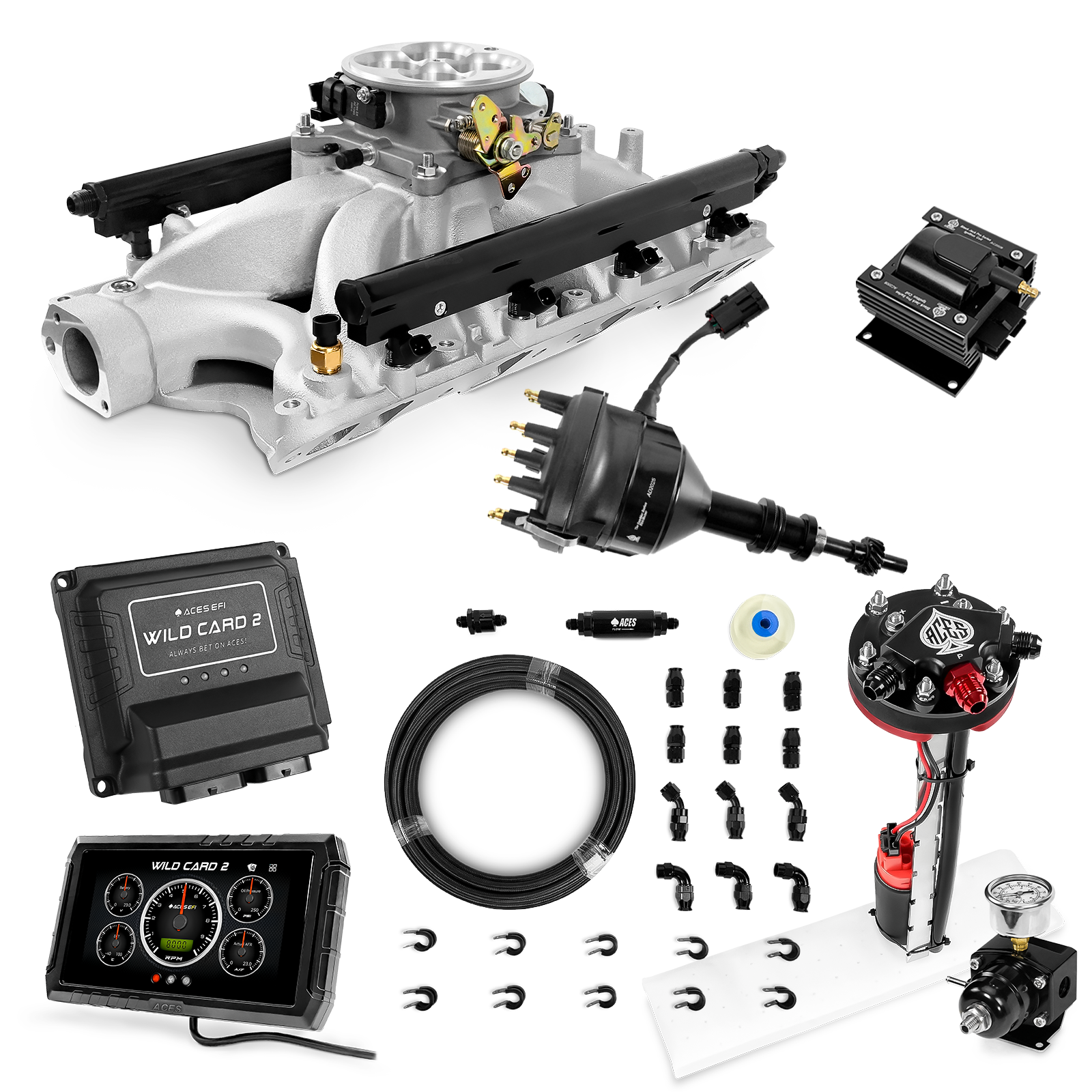 Wild Card Sequential EFI Master Kits (800 HP)