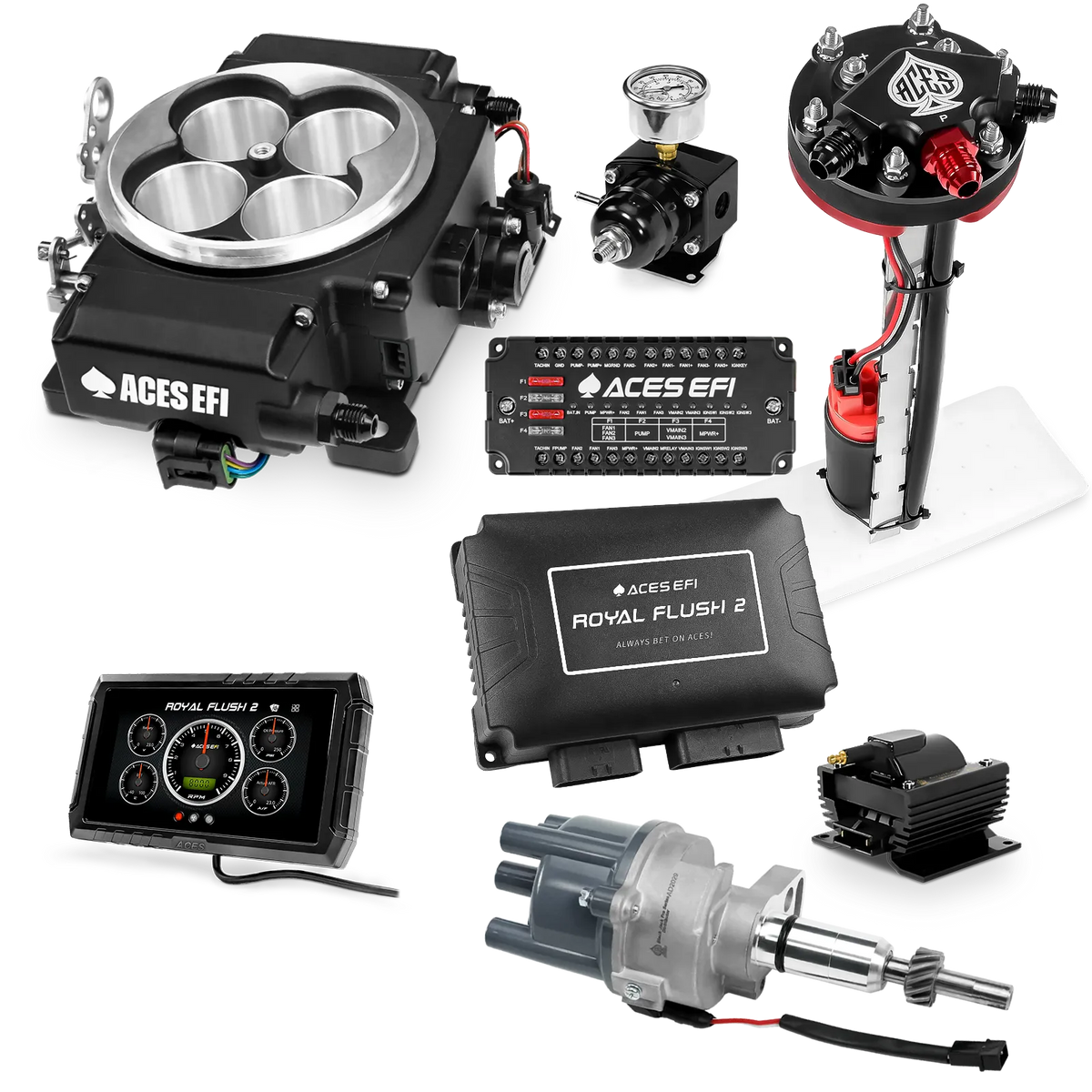 Royal Flush 2 EFI/CDI Master Kits (Black)