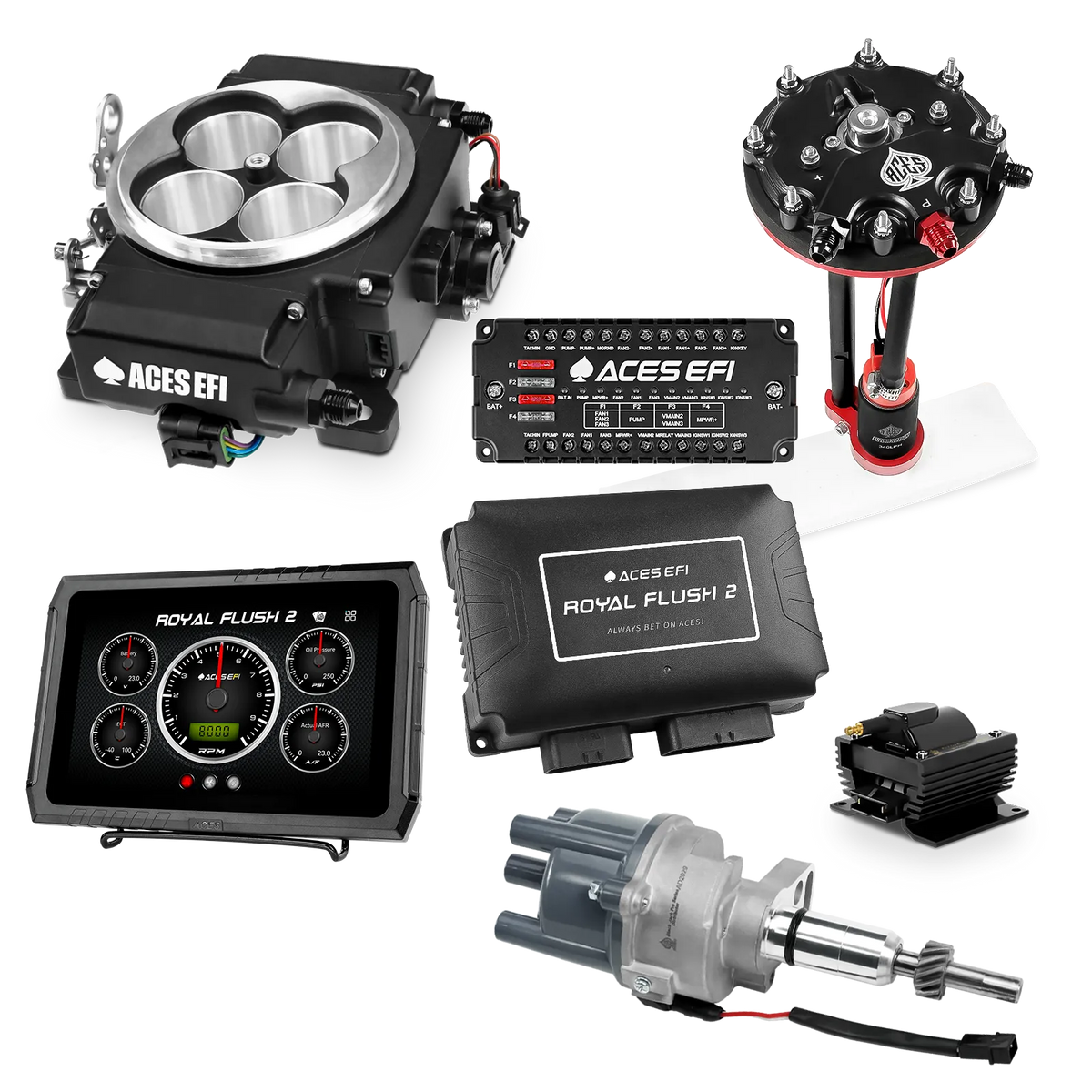 Royal Flush 2 EFI/CDI Master Kits (Black)