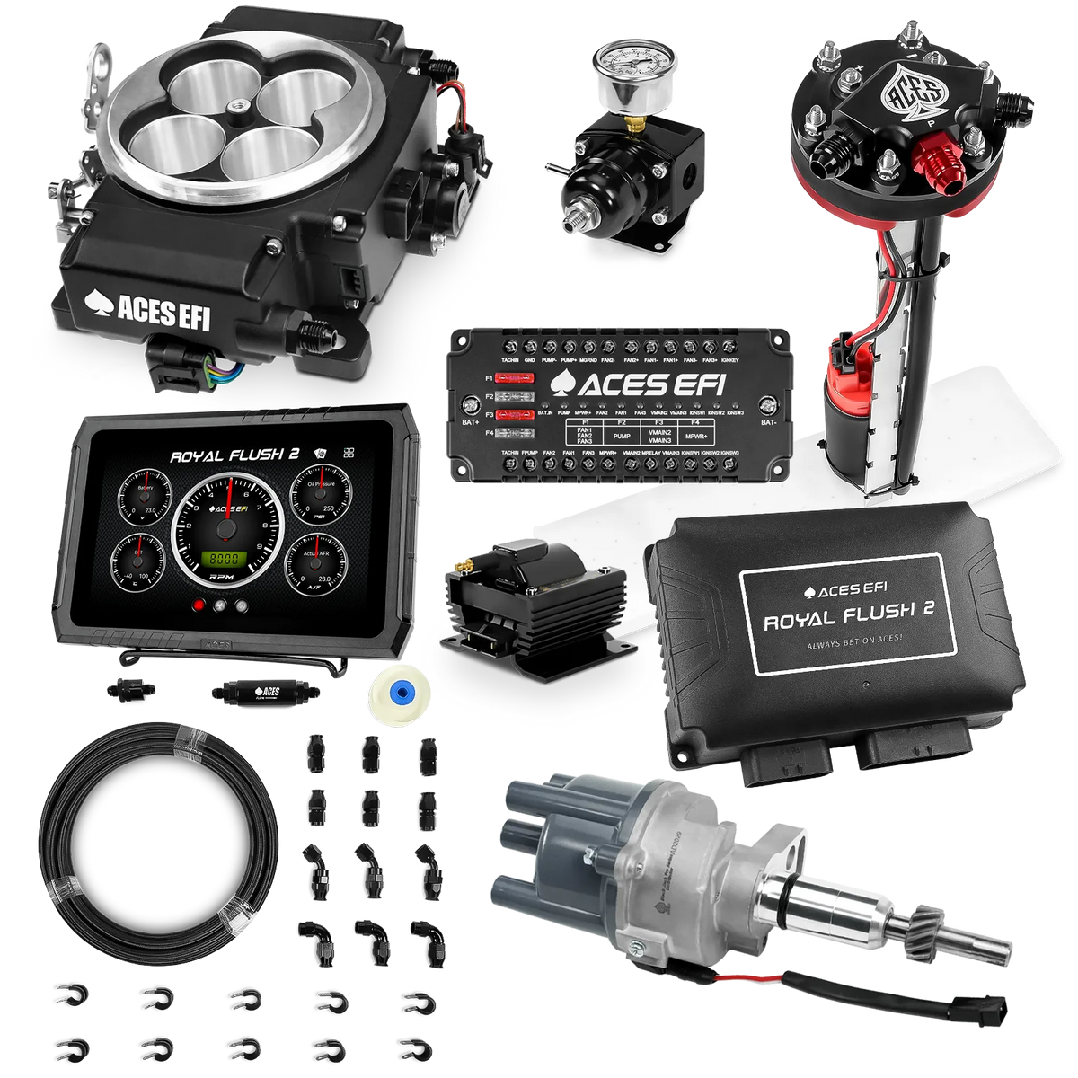 Royal Flush 2 EFI/CDI Master Kits (Black)