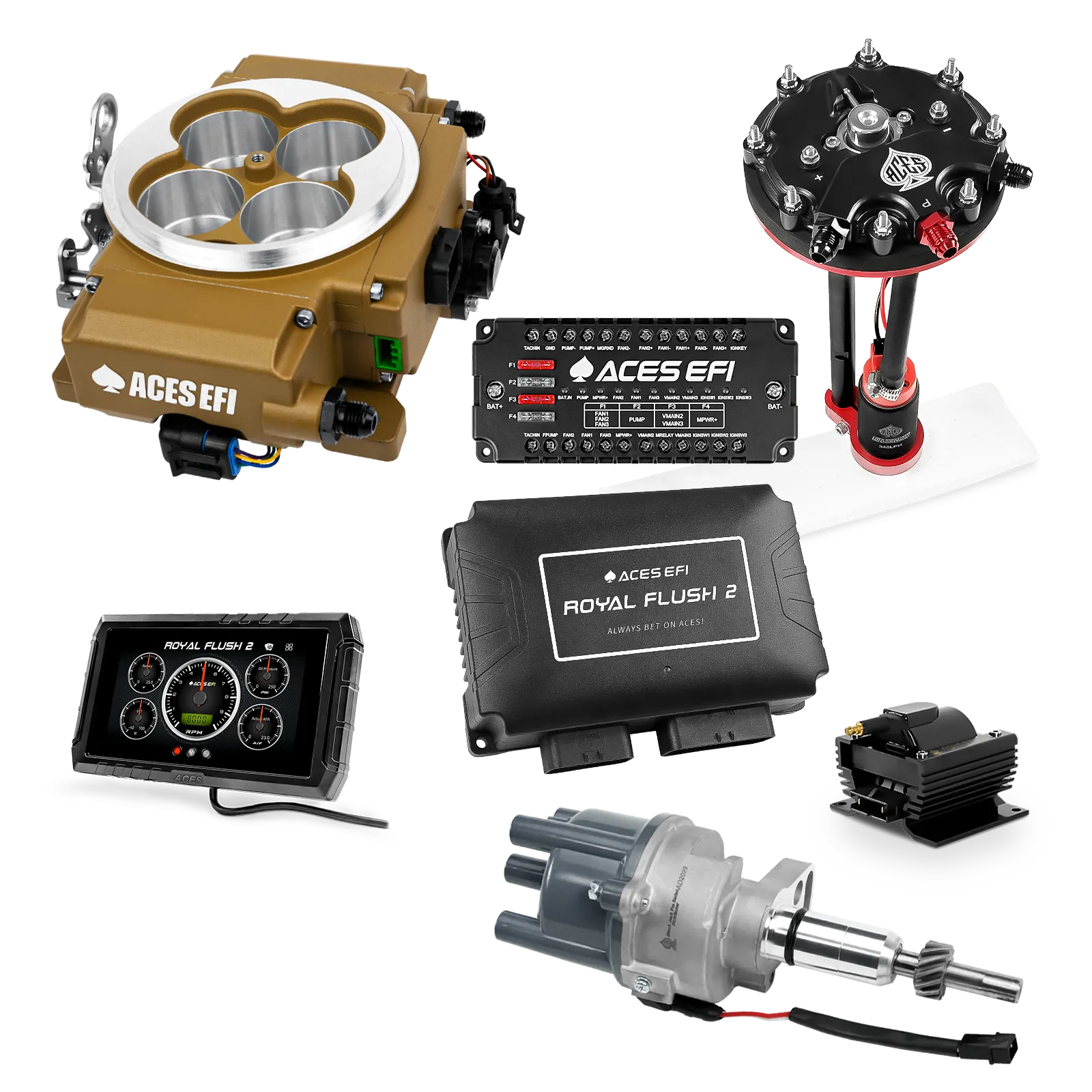 Royal Flush 2 Master Kits (Gold)