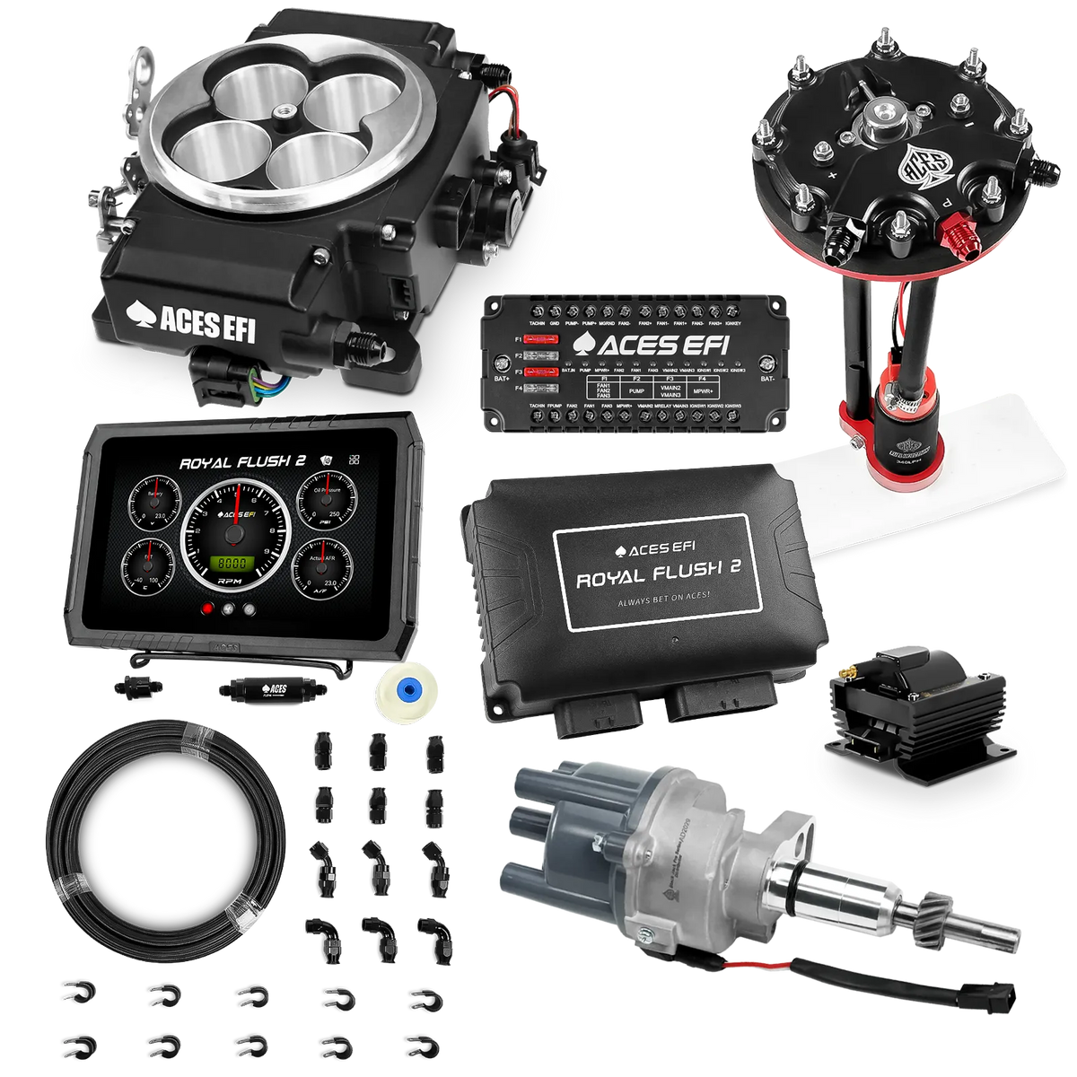 Royal Flush 2 EFI/CDI Master Kits (Black)