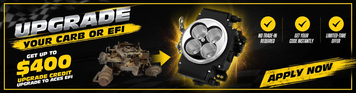 Aces EFI Upgrade Program promotional banner