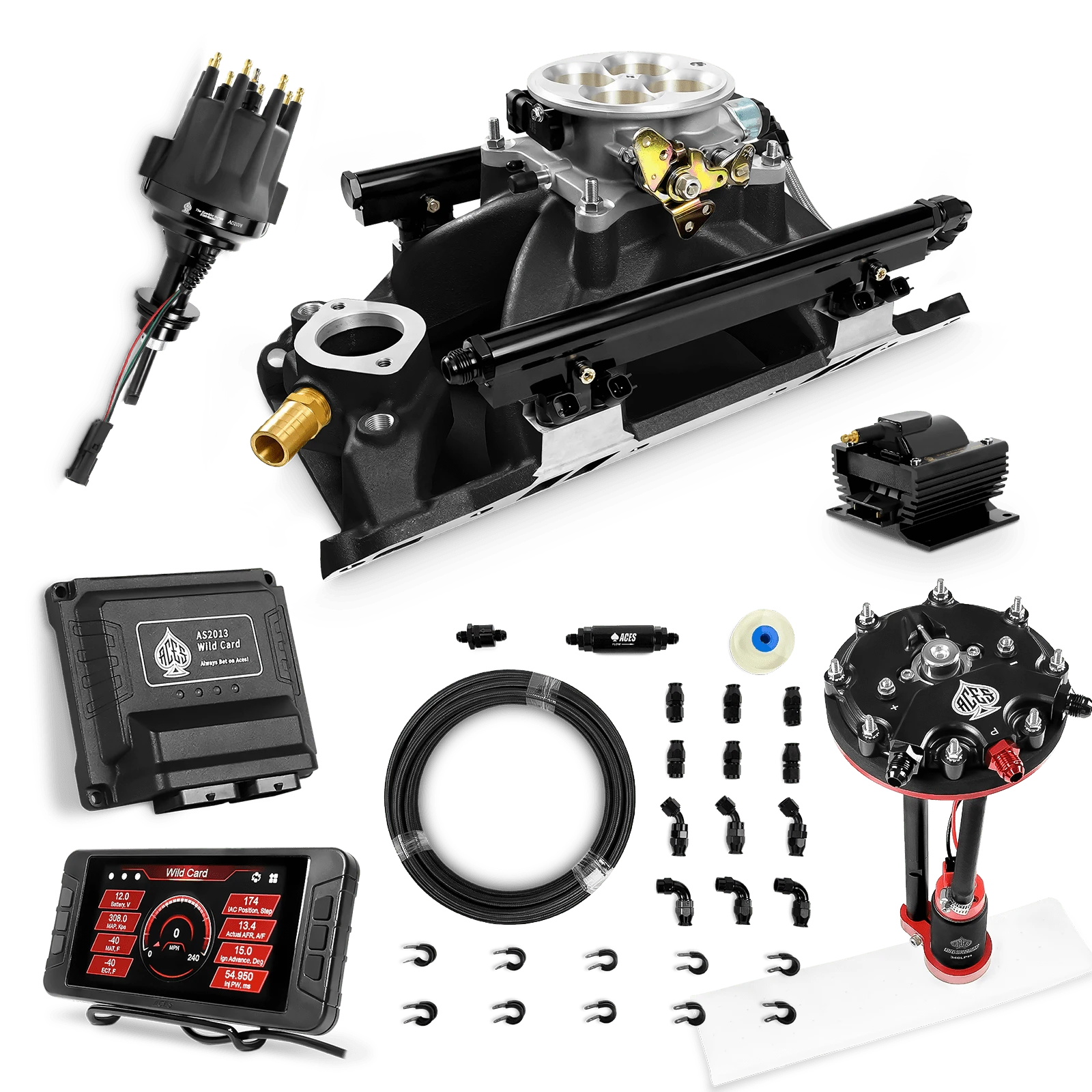 Wild Card Sequential EFI Master Kits (500 HP)