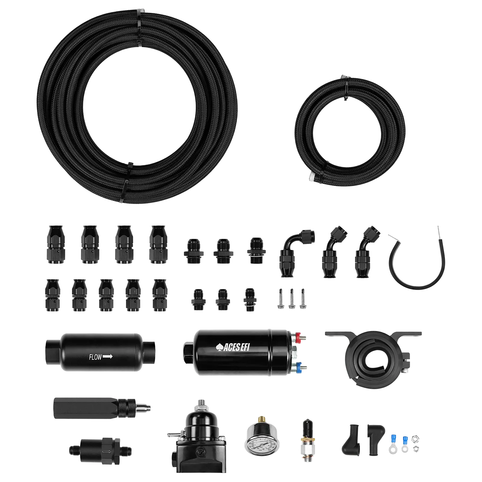 255 In-line Fuel Pump System with PTFE Hose