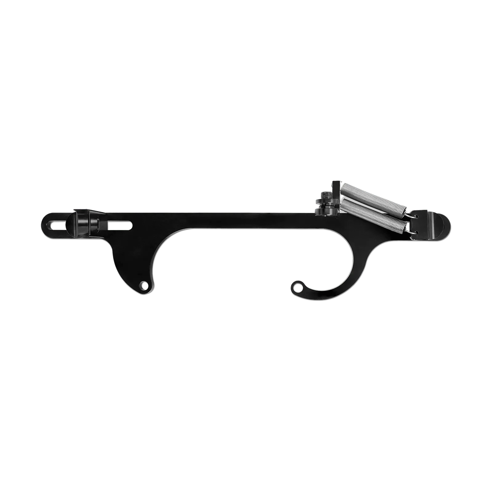 Aces Fuel Injection, Inc. Black Throttle Cable Bracket - Billet Aluminum
