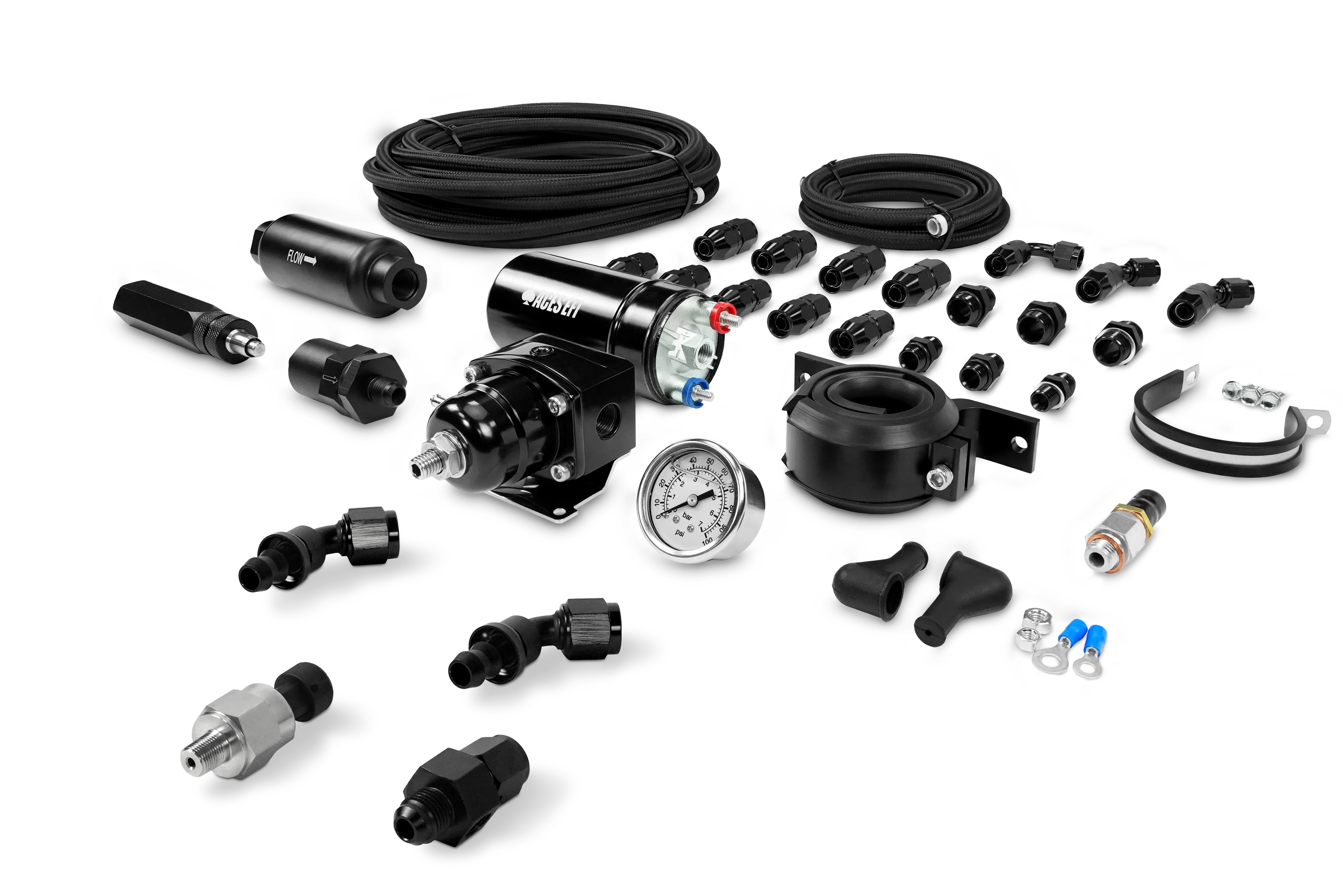 255 In-line Fuel Pump System with PTFE Hose