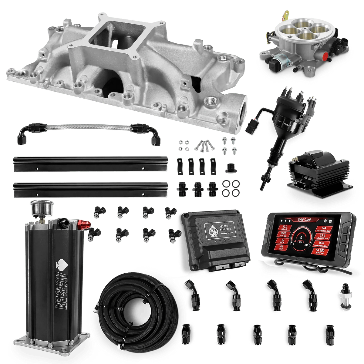 Quick Center Kit Wild Card Sequential EFI Master Kits (500 HP)