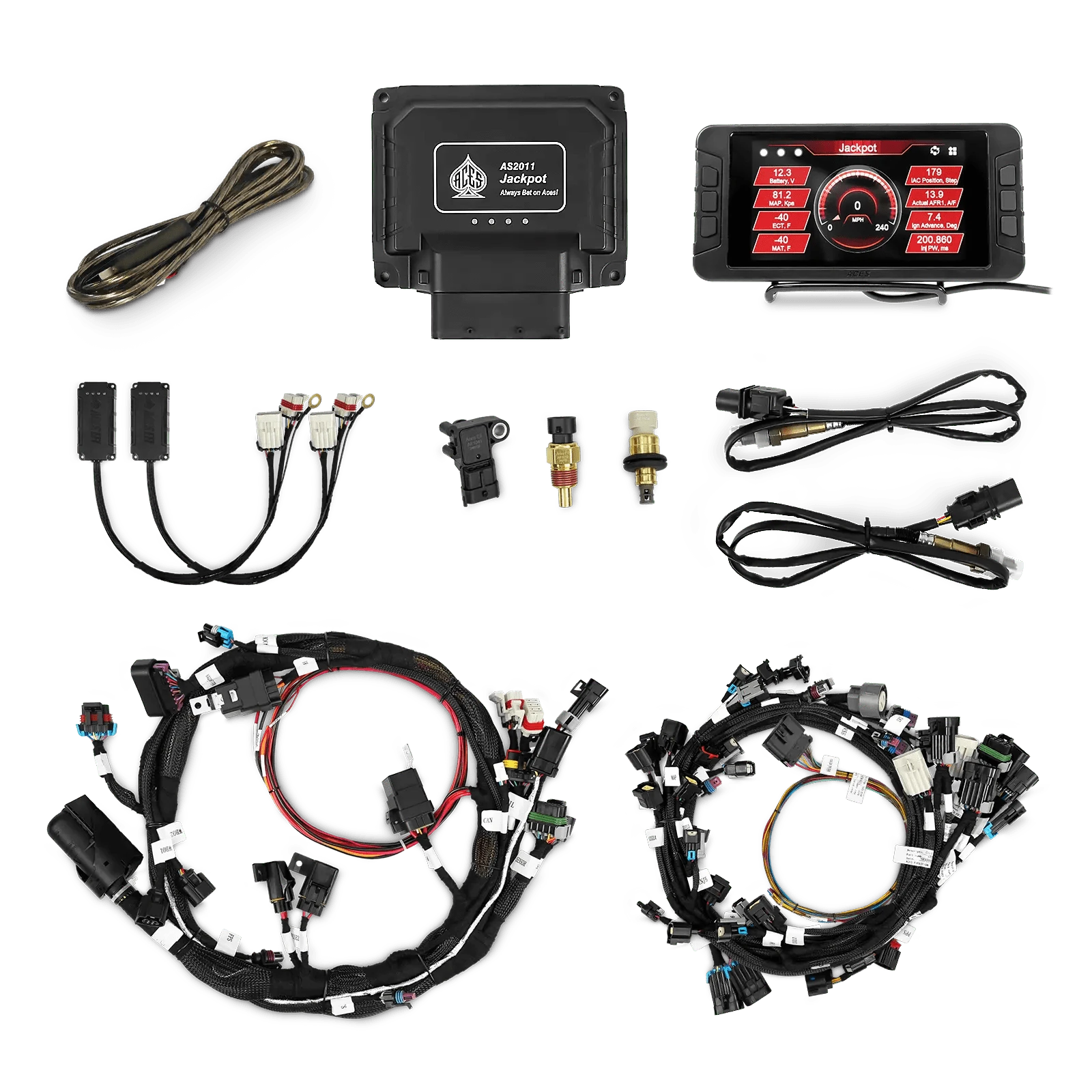 Aces Fuel Injection, Inc. Drive by Cable & by Wire Jackpot HEMI EFI System
