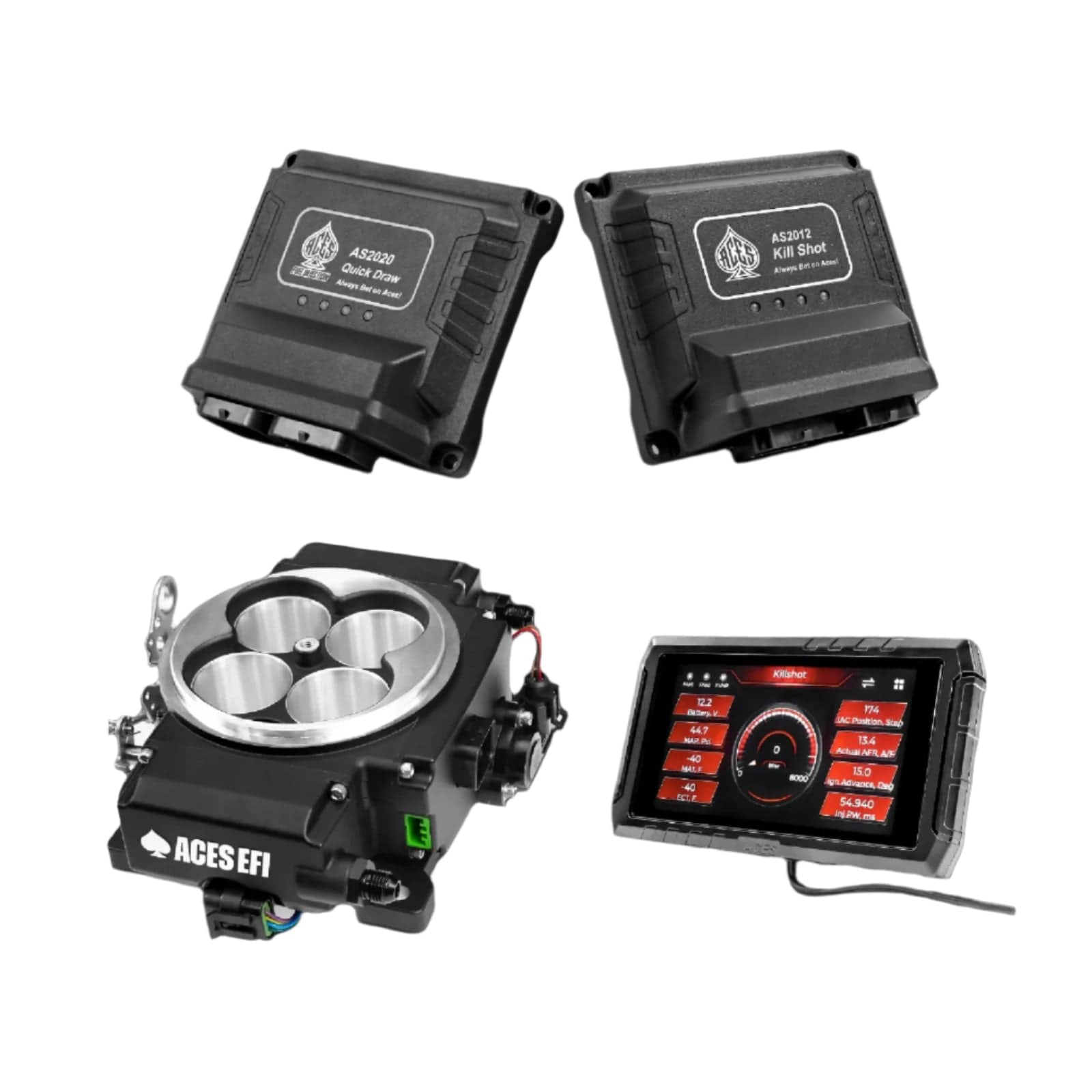 Aces Fuel Injection EFI System Killshot II 4-bbl EFI System