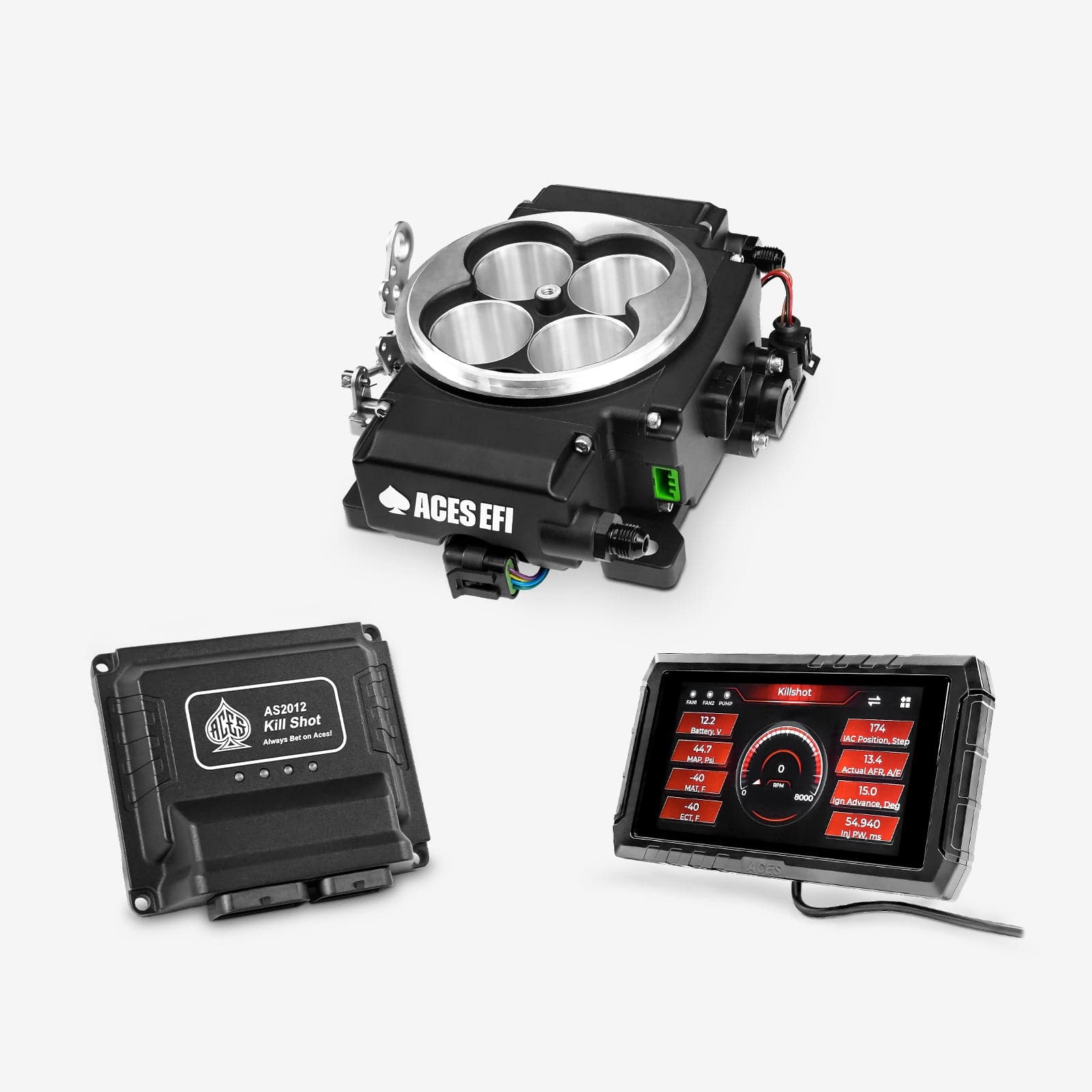 Aces Fuel Injection EFI System Killshot II 4-bbl EFI System