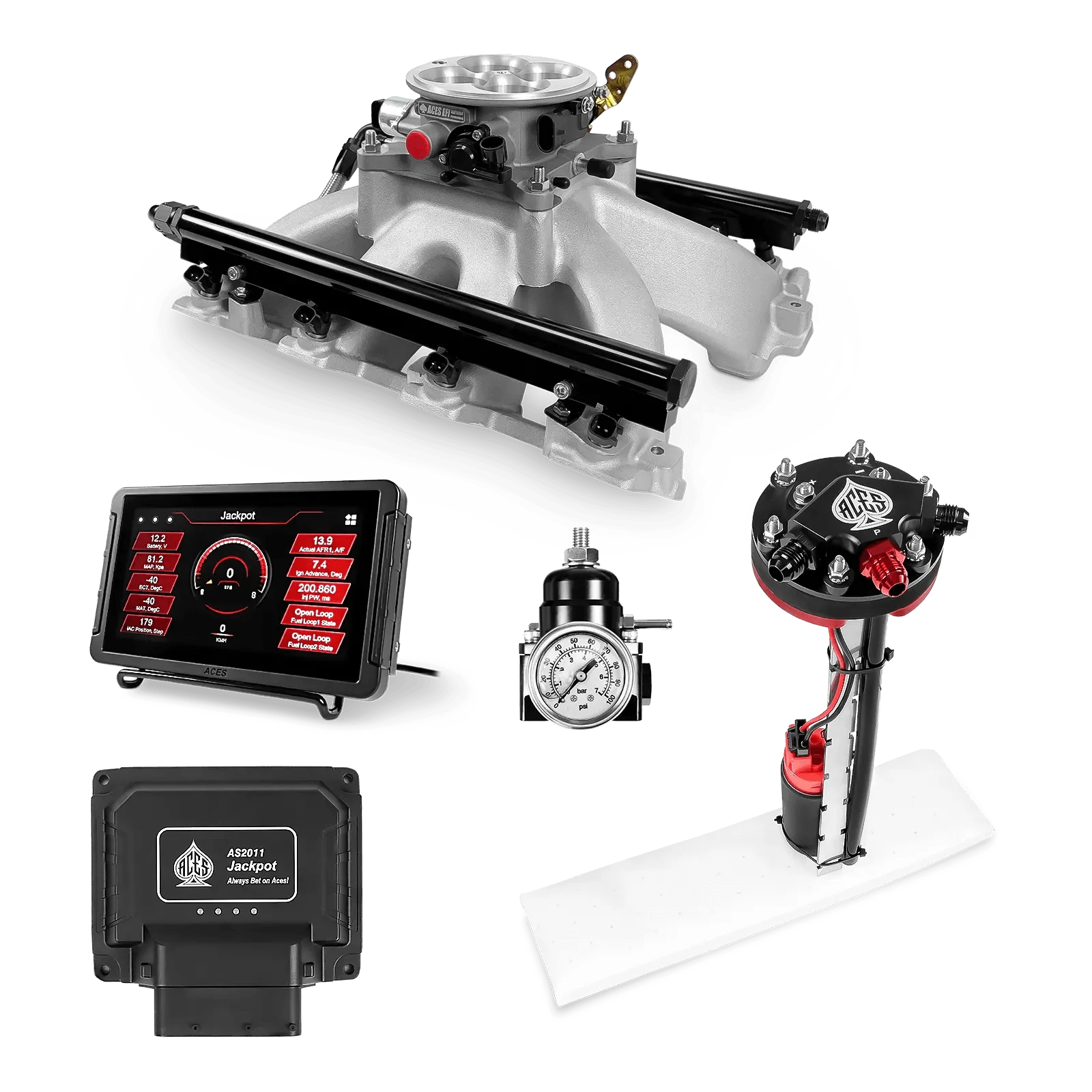 Jackpot LS EFI System - Master Kit with Tight Fit In-Tank Pump Module