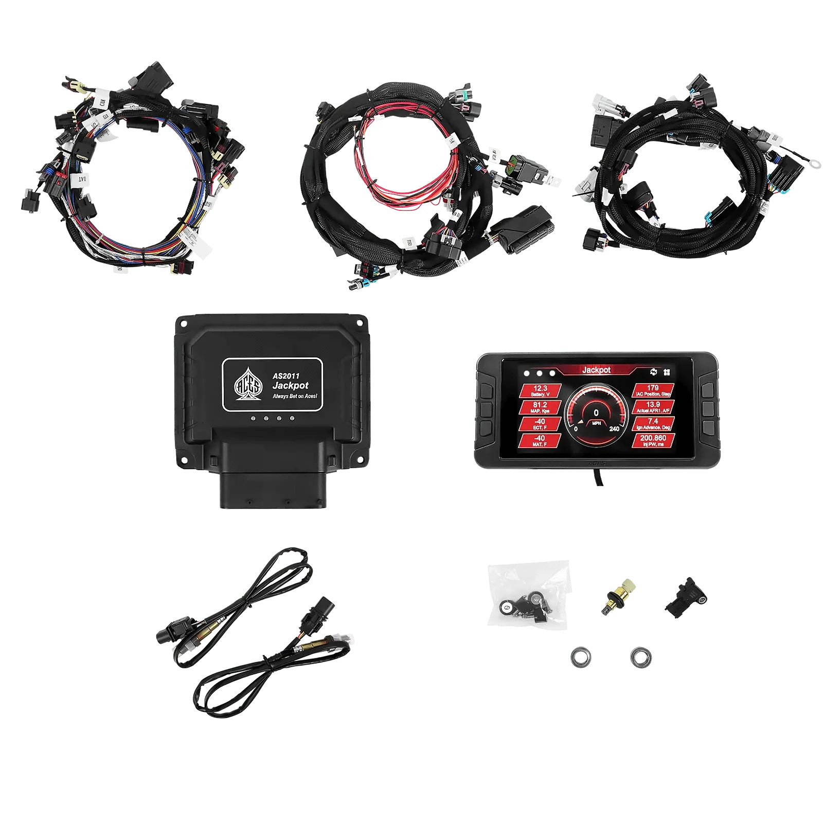 Aces Fuel Injection, Inc. Jackpot LS EFI System - Top End Kit (500 HP)