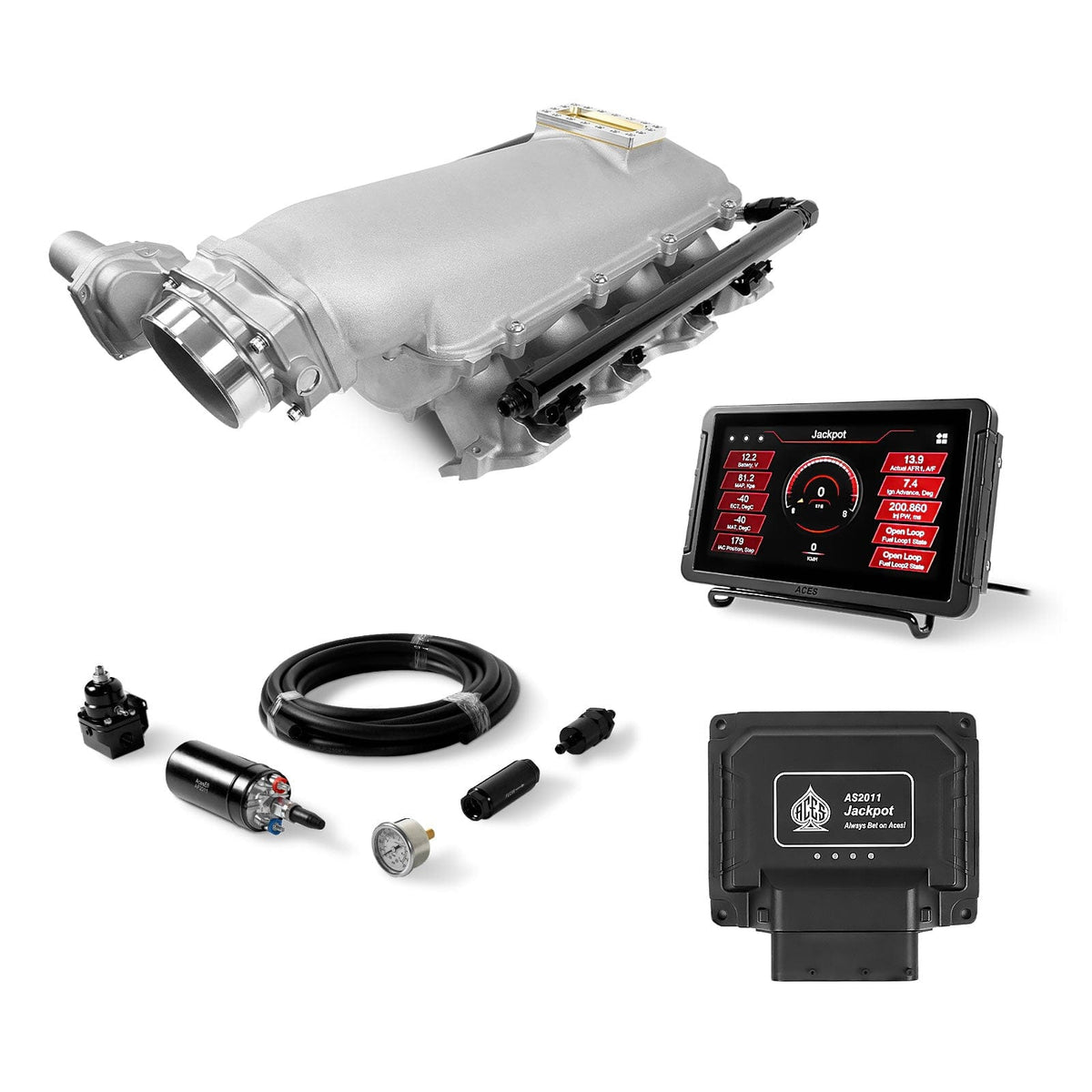Jackpot Kit Jackpot LS EFI System - Master Kit with 255 In-line Pump System