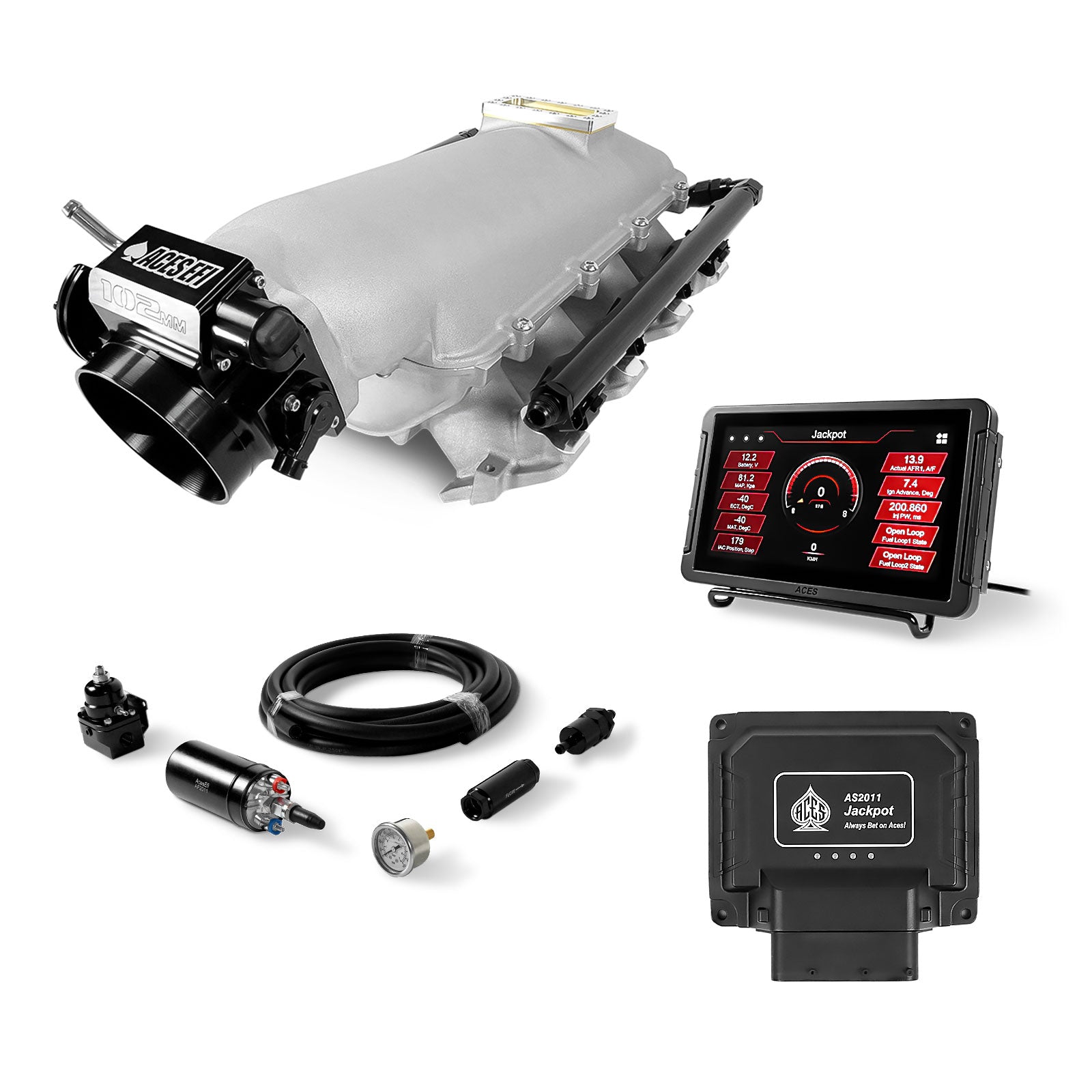 Jackpot LS EFI System - Master Kit with 255 In-line Pump System