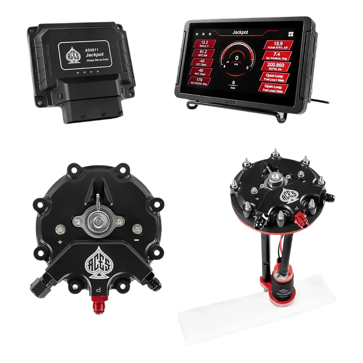 Jackpot LS EFI System - Master Kit with Tank Conversion Pump Module with Internal Regulator
