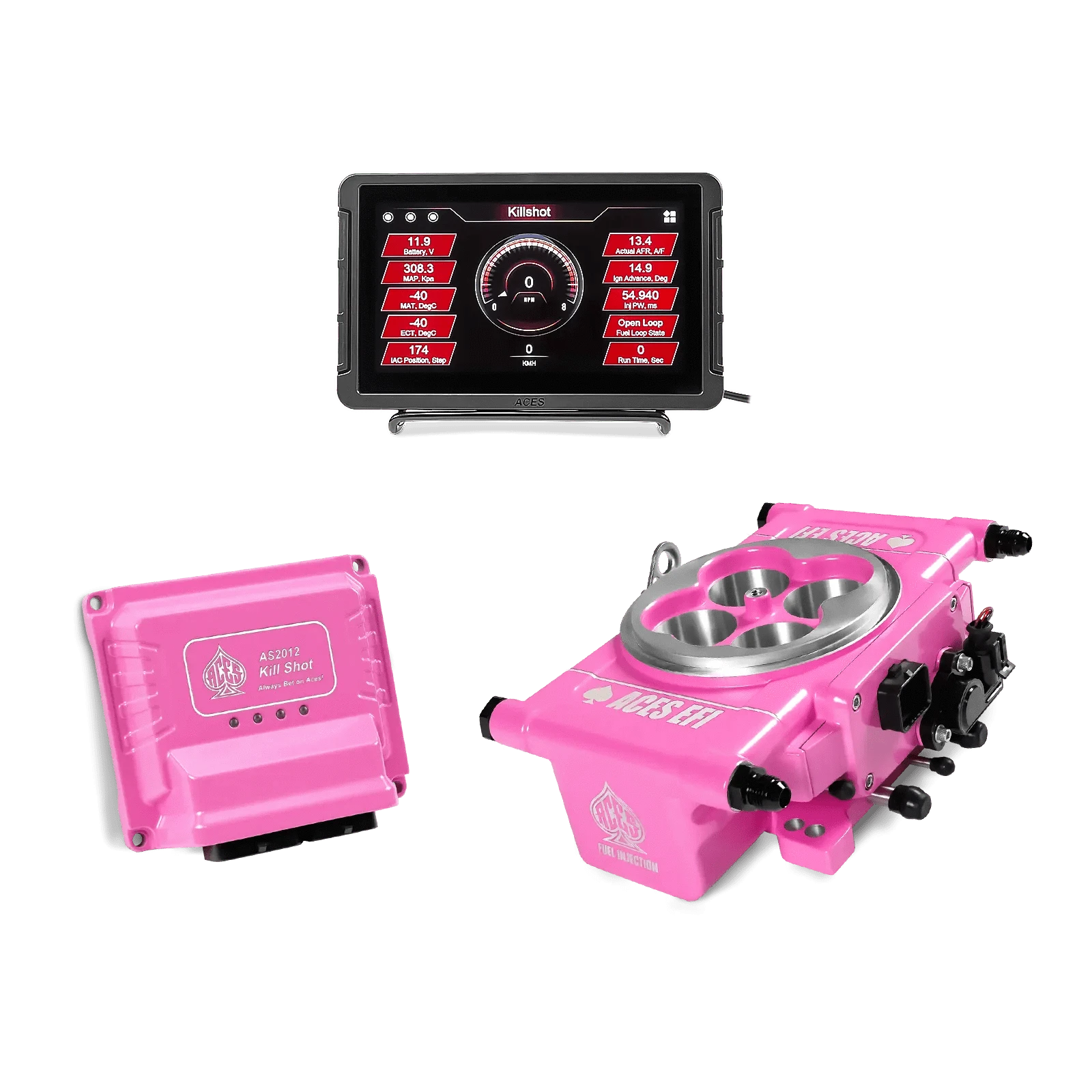 Aces Fuel Injection, Inc. Killshot EFI - Pink for Breast Cancer Awareness