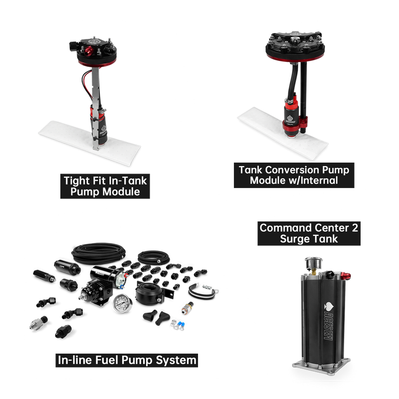 Your choice of a fuel system (x1)