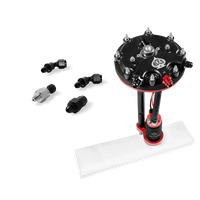 Aces Fuel Injection Pump Module Kit + Pressure Sensor Kit Tank Conversion Pump Module w/Internal Regulator (340 LPH)