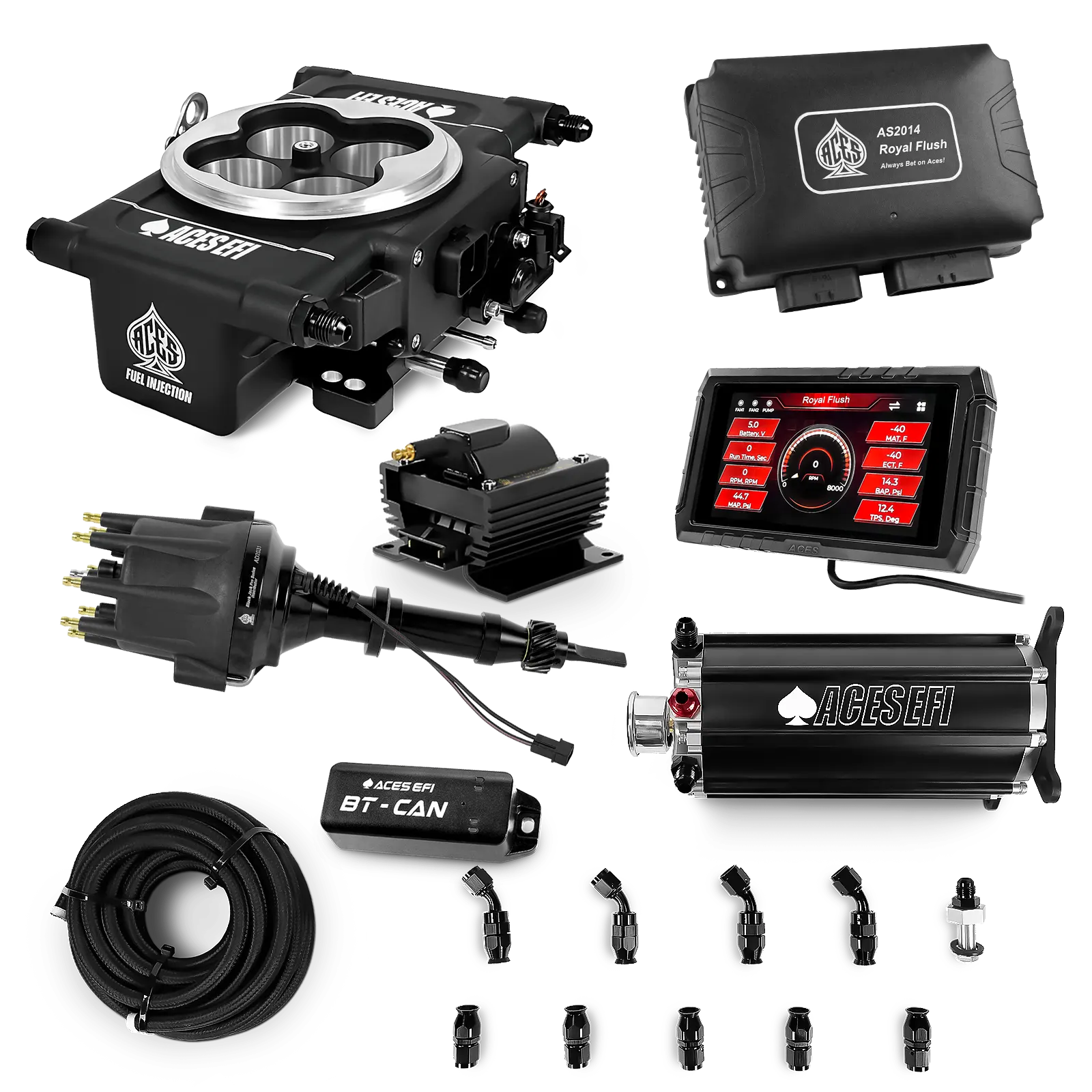 Royal Flush Master Kits (Black)