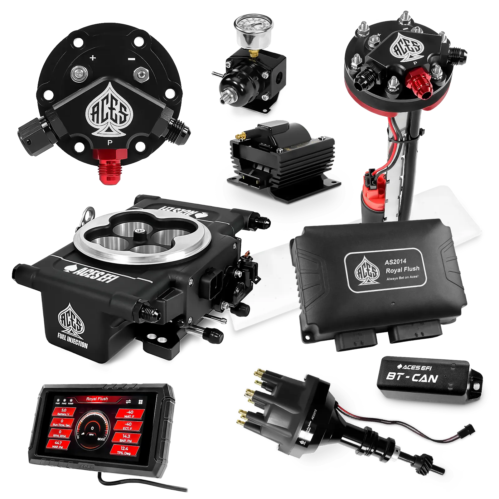 Royal Flush Master Kits (Black)