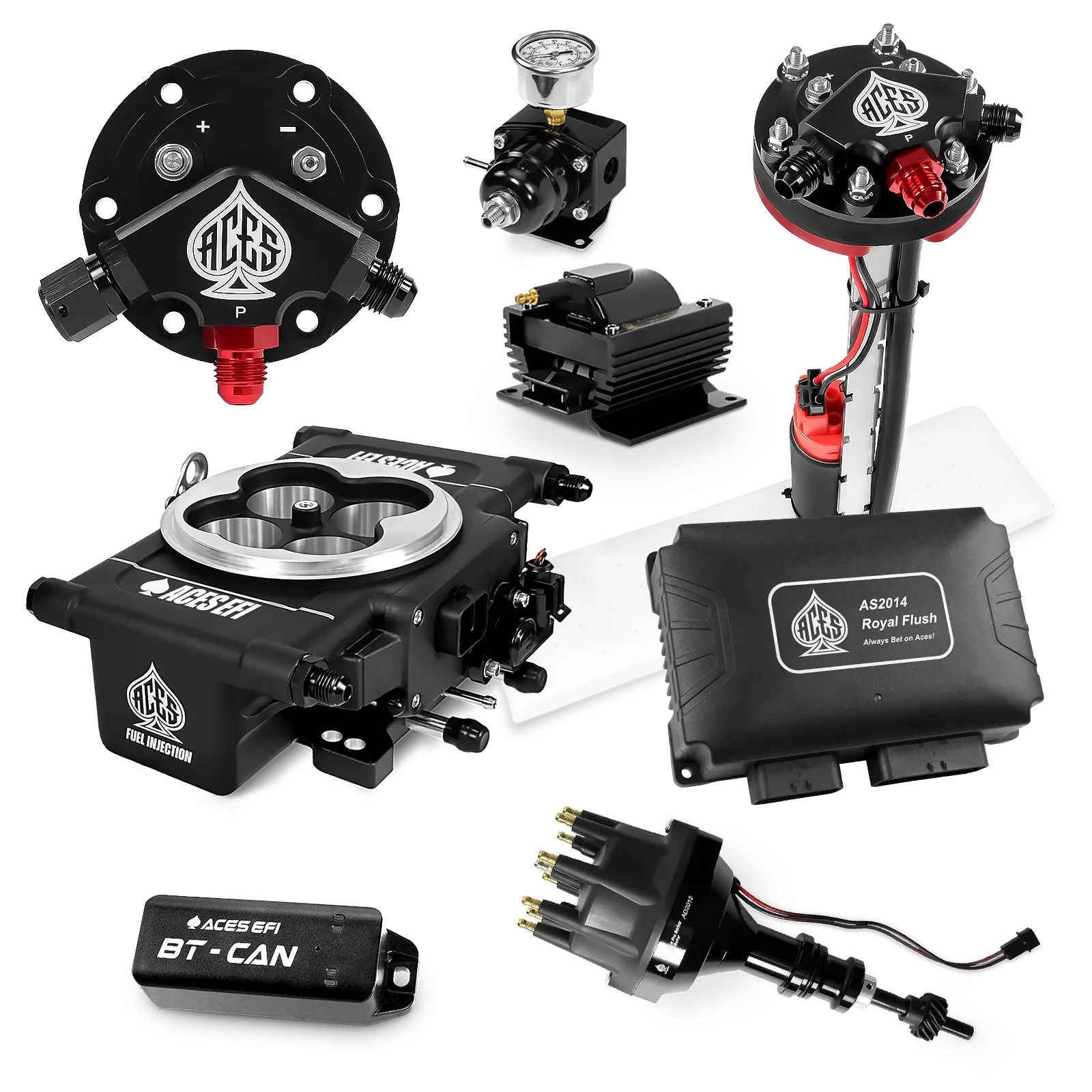 Royal Flush Master Kits (Black)
