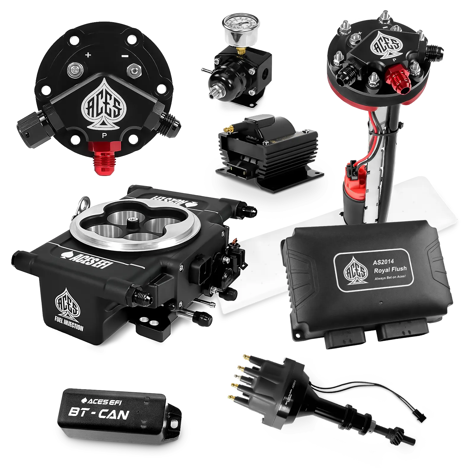 Royal Flush Master Kits (Black)