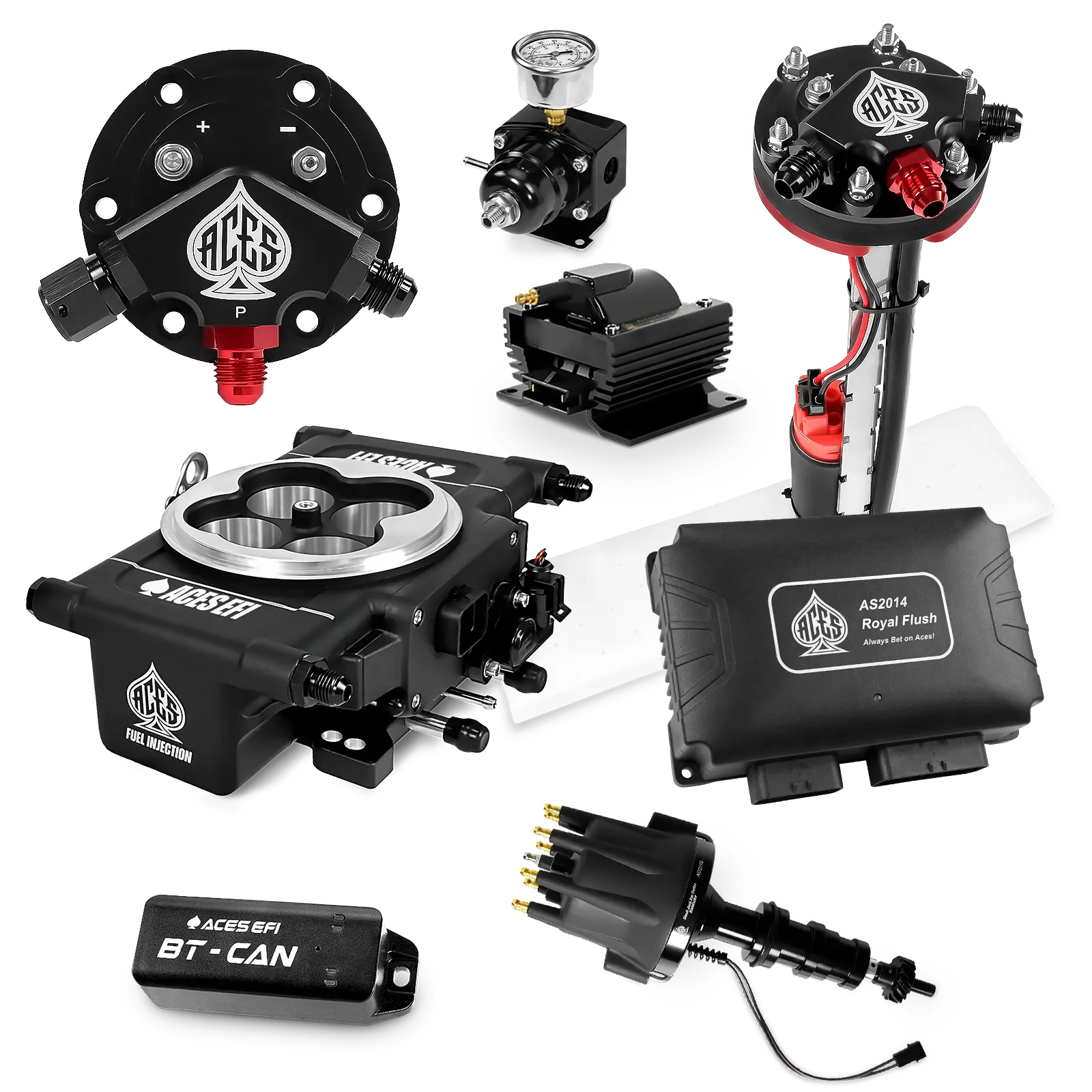Royal Flush Master Kits (Black)