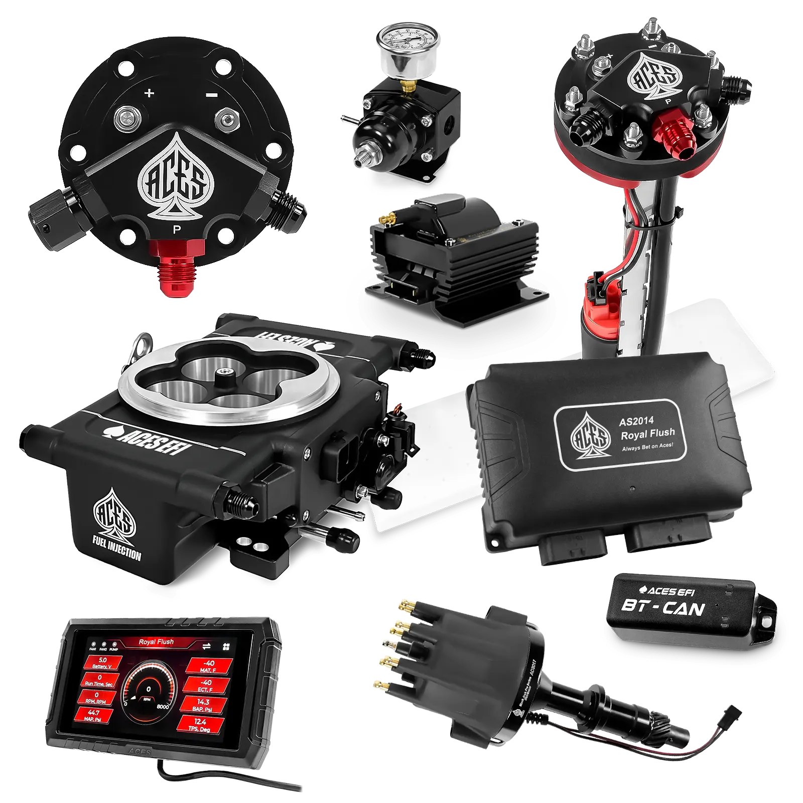 Royal Flush Master Kits (Black)