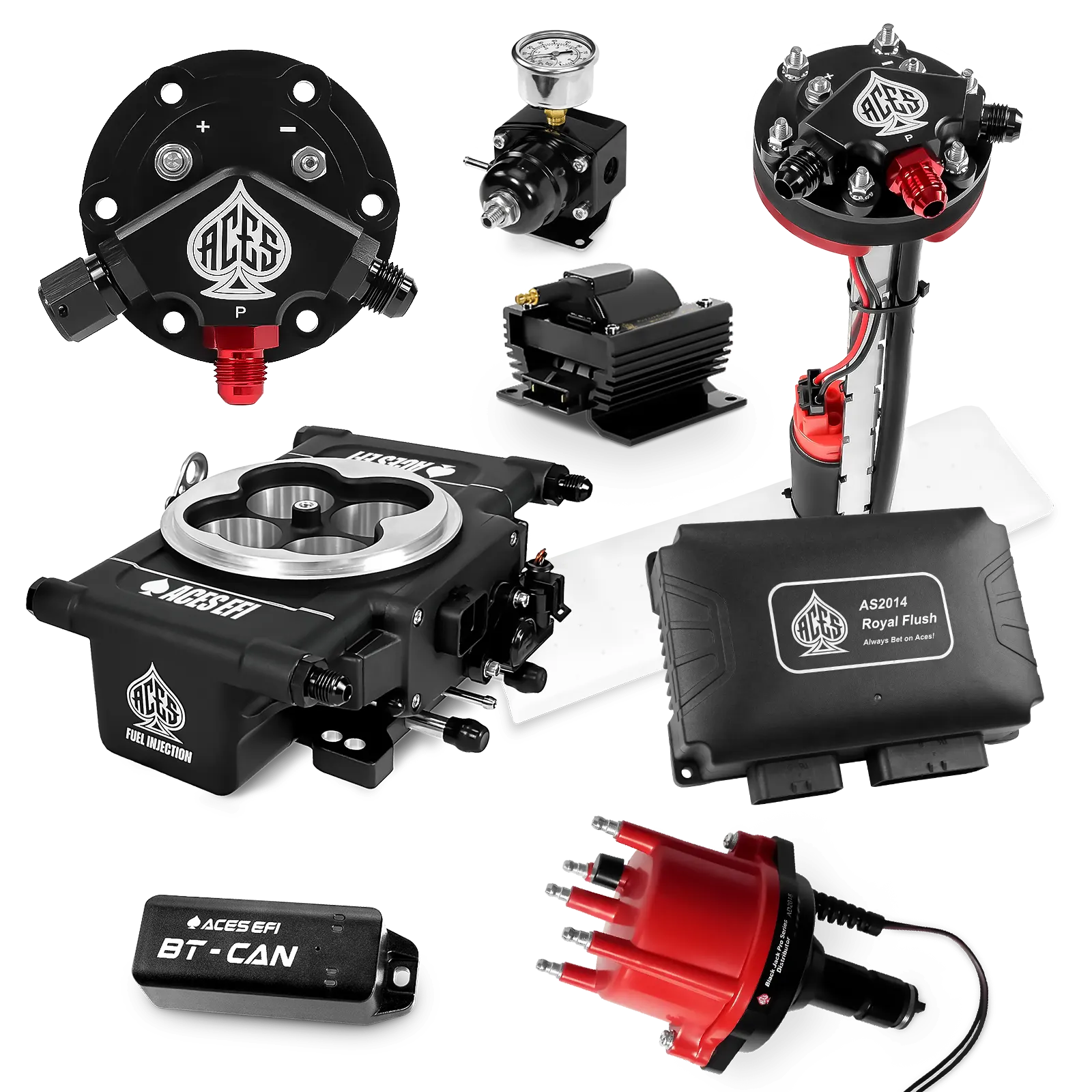 Royal Flush Master Kits (Black)