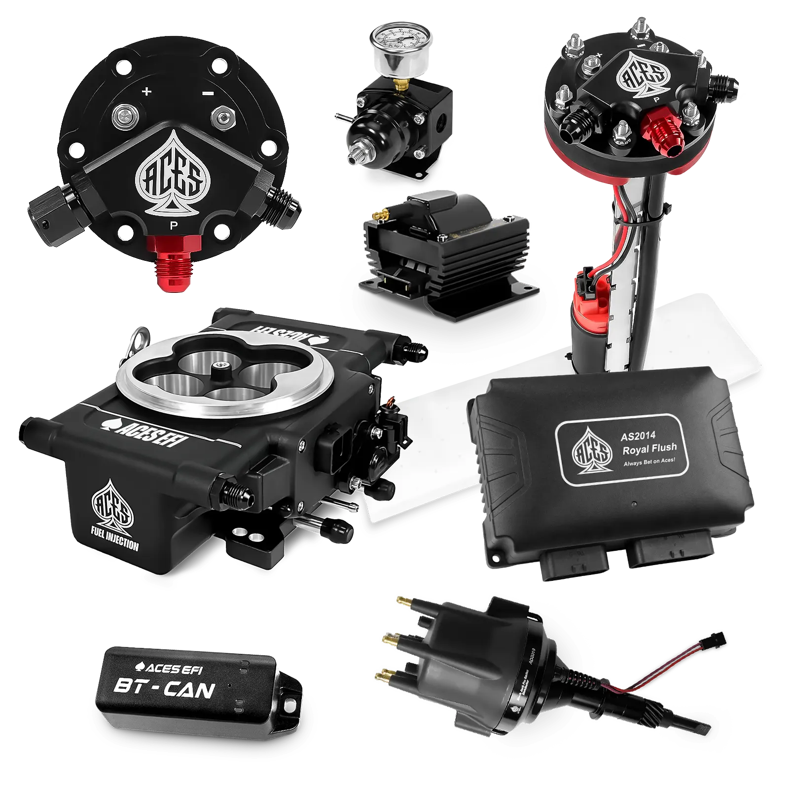 Royal Flush Master Kits (Black)