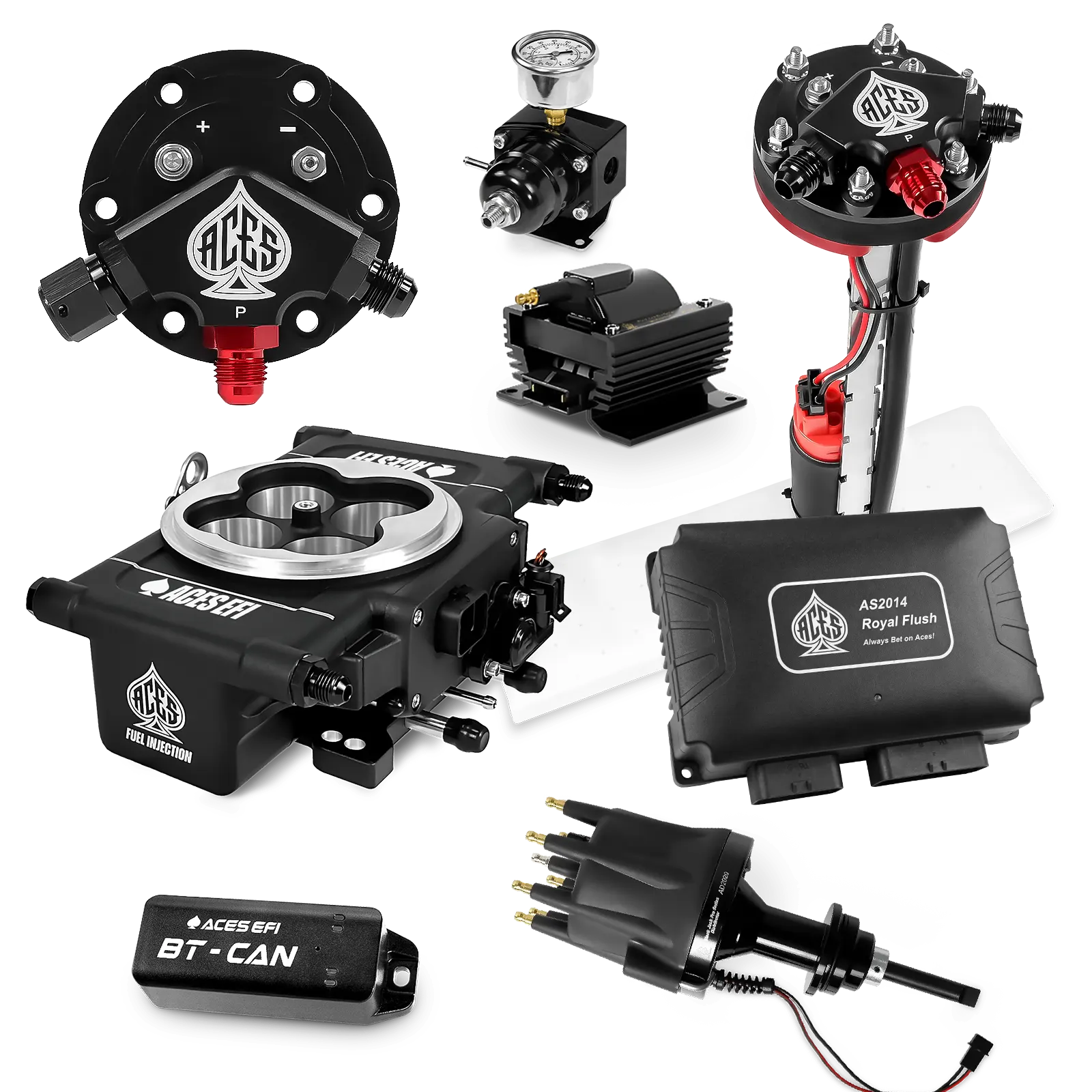 Royal Flush Master Kits (Black)
