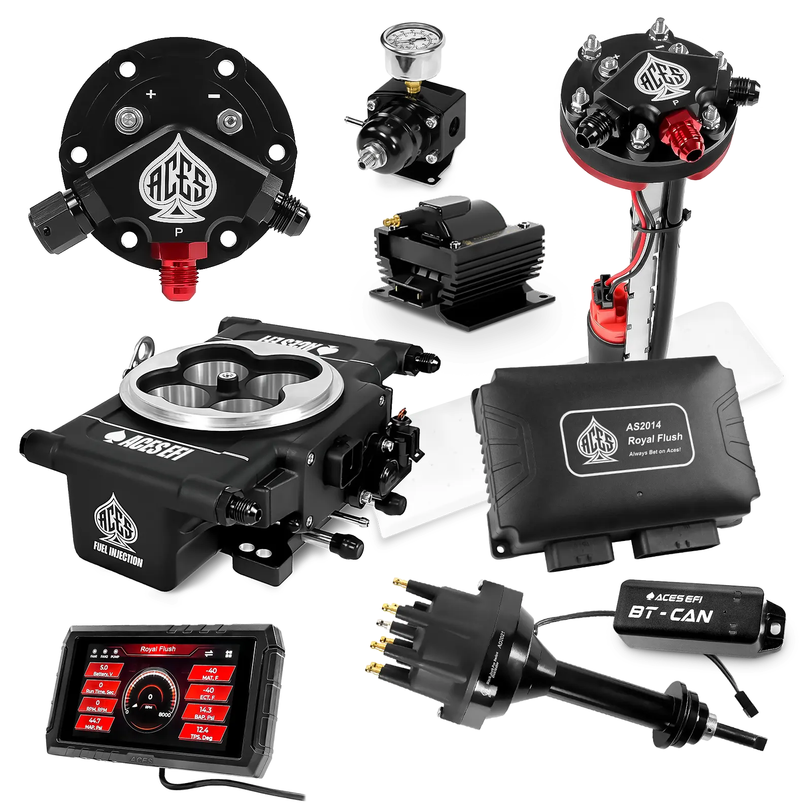 Royal Flush Master Kits (Black)