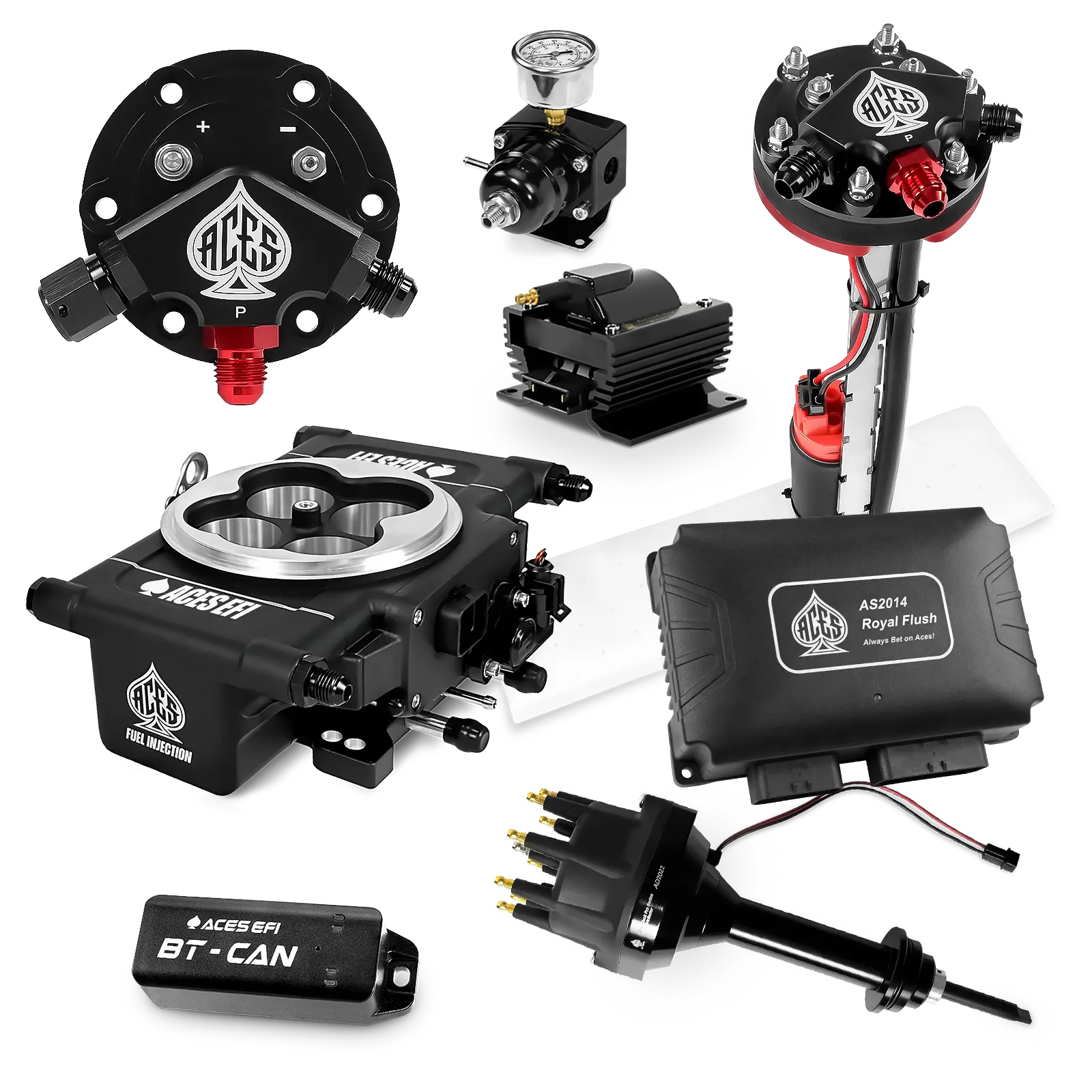 Royal Flush Master Kits (Black)
