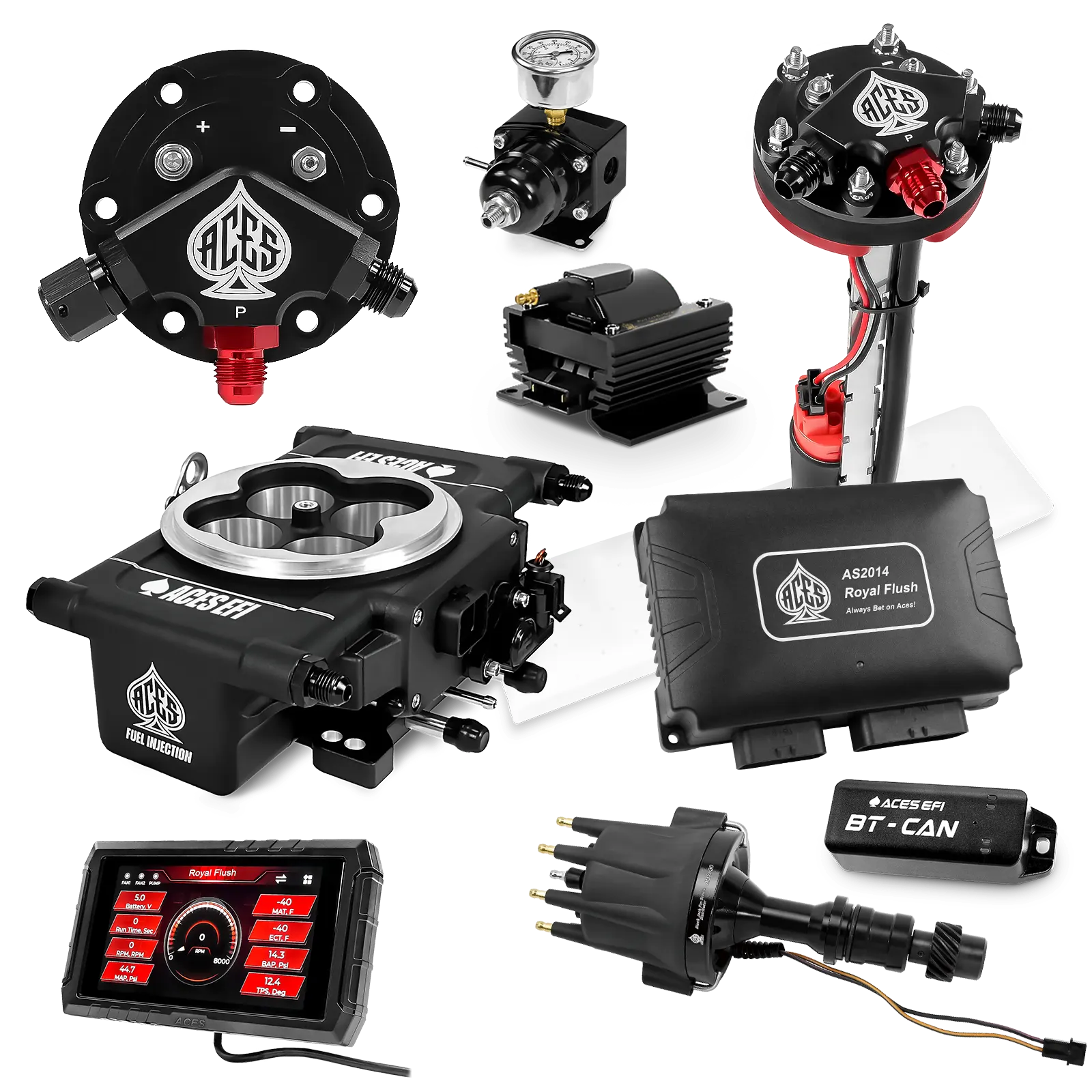 Royal Flush Master Kits (Black)