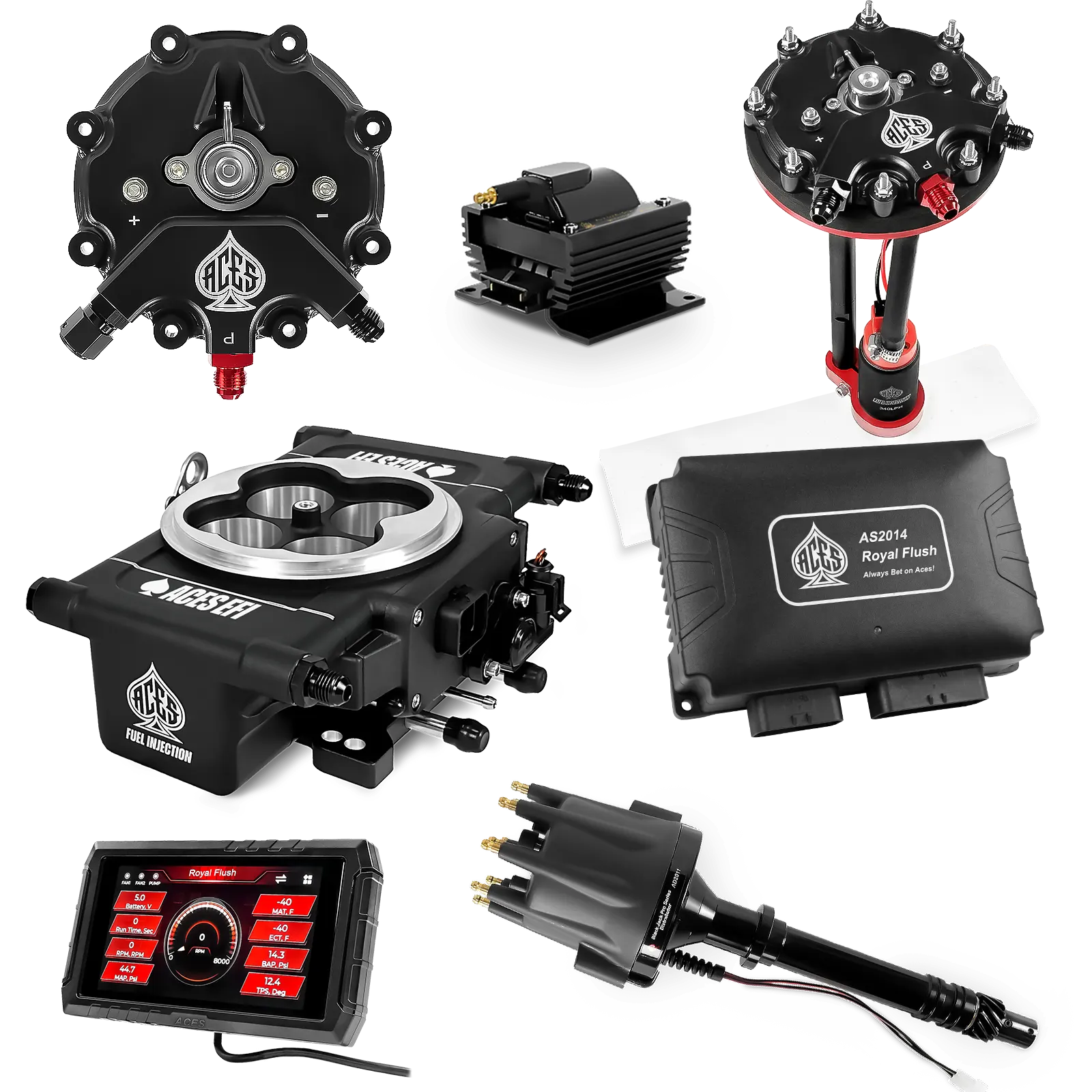 Royal Flush Master Kits (Black)