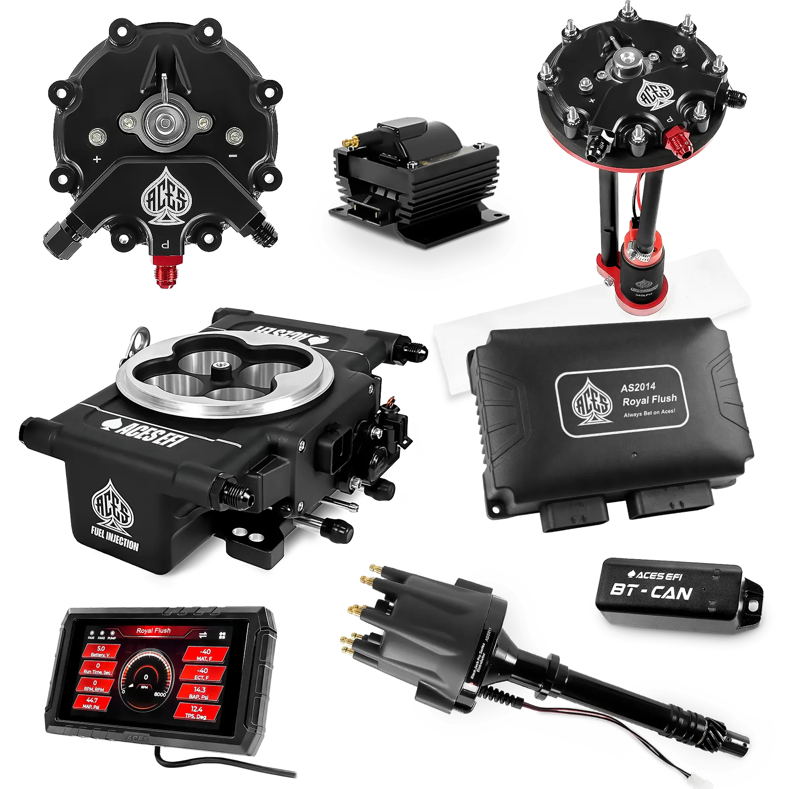 Royal Flush Master Kits (Black)