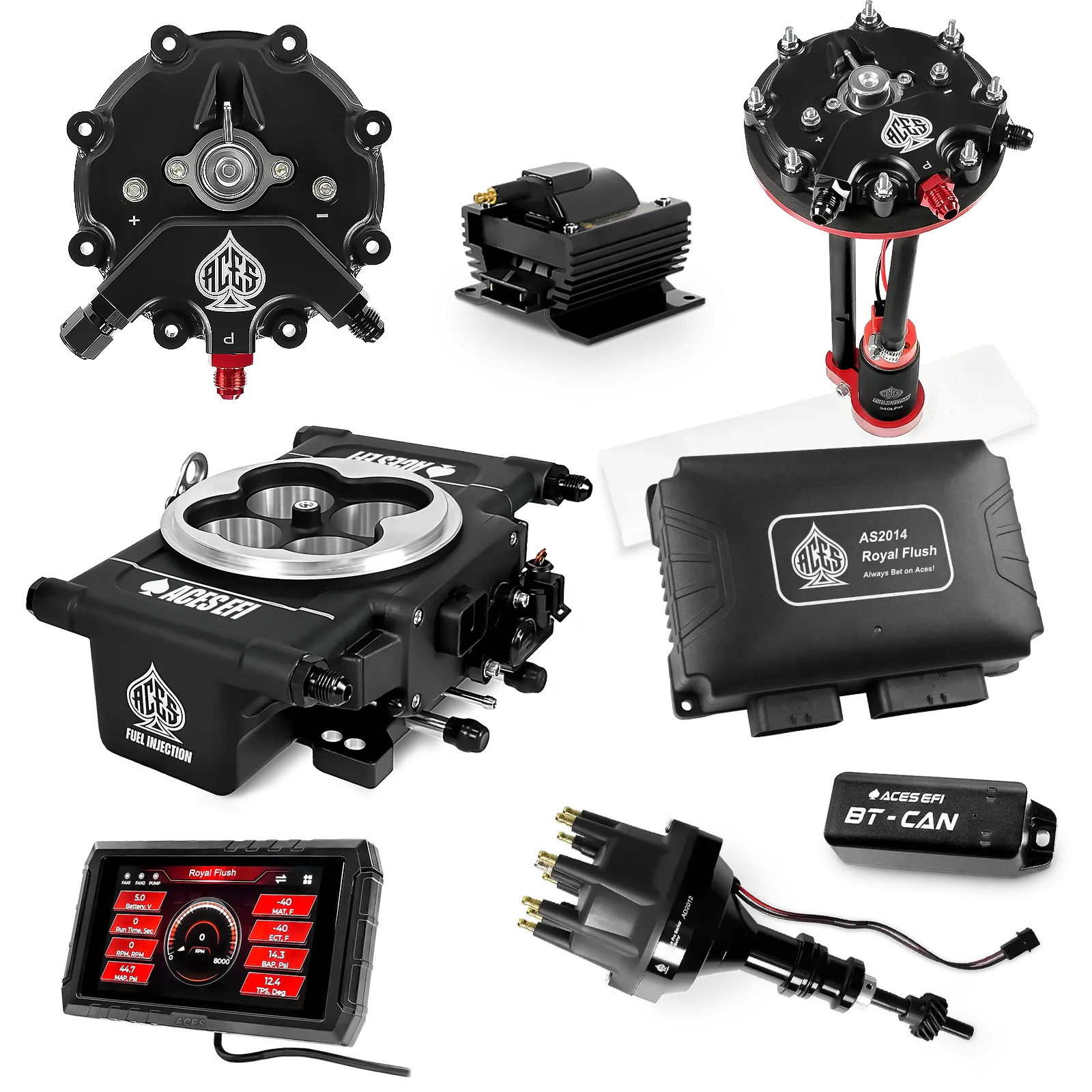 Royal Flush Master Kits (Black)