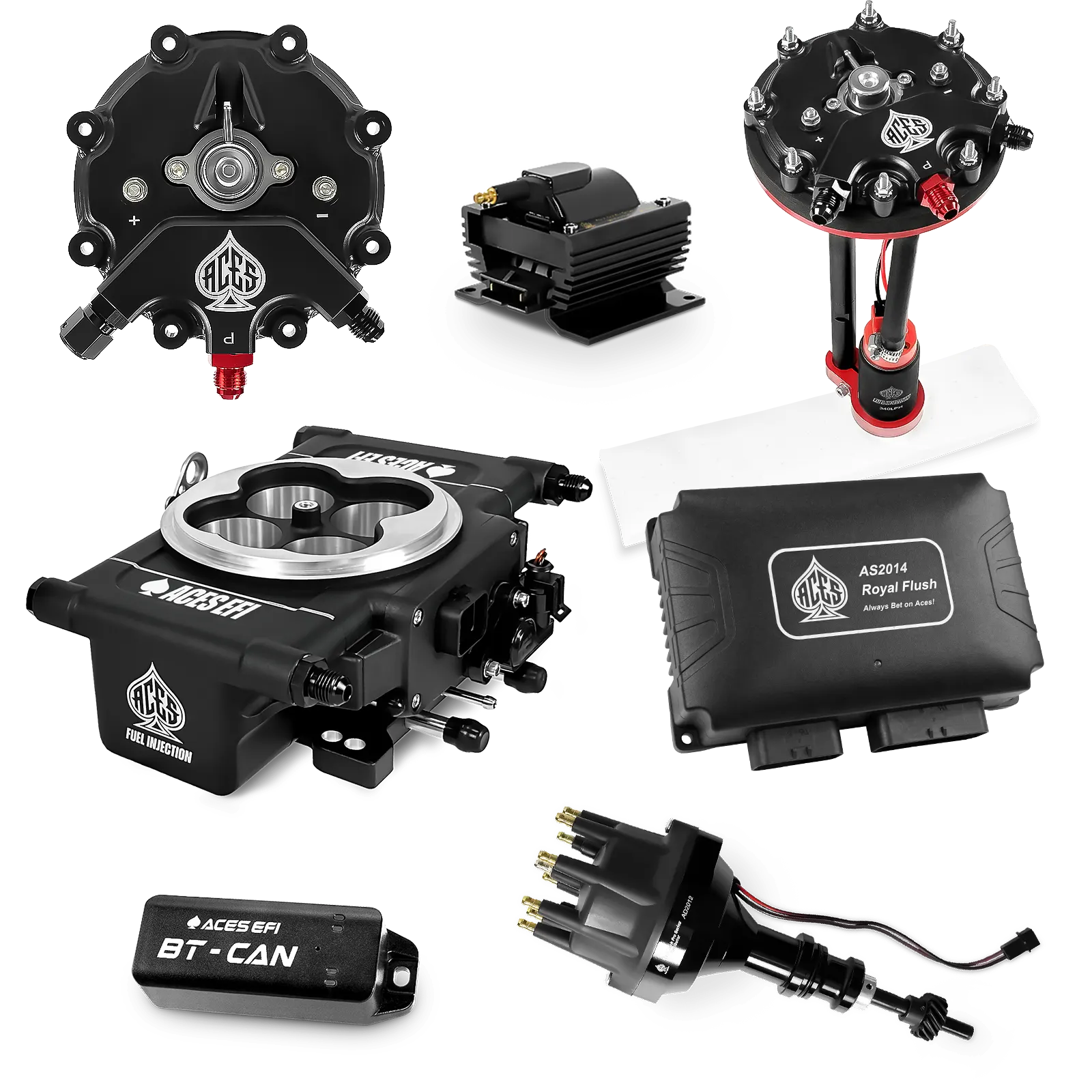 Royal Flush Master Kits (Black)