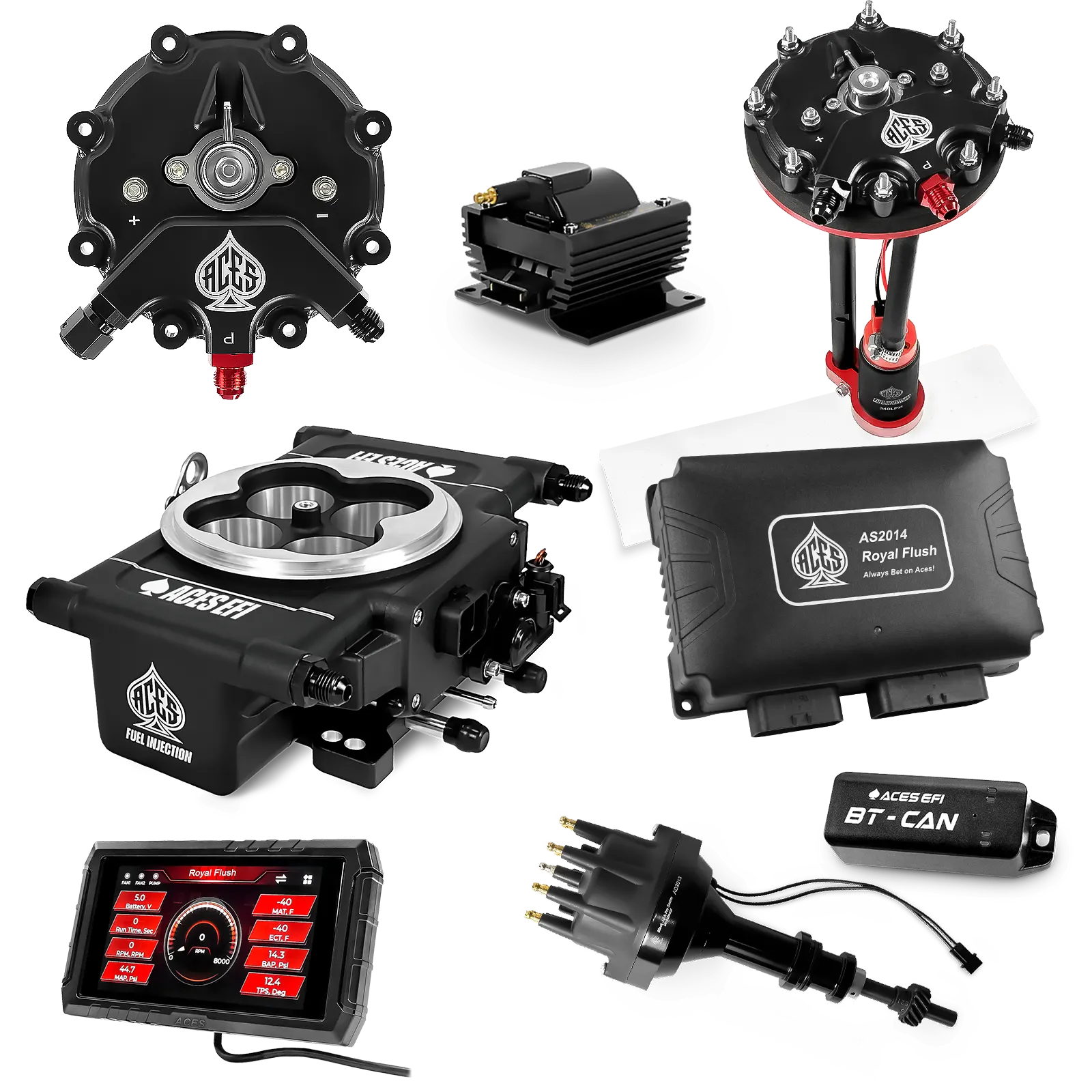 Royal Flush Master Kits (Black)