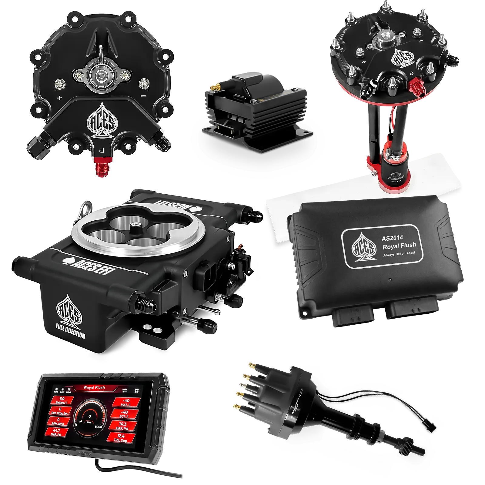 Royal Flush Master Kits (Black)