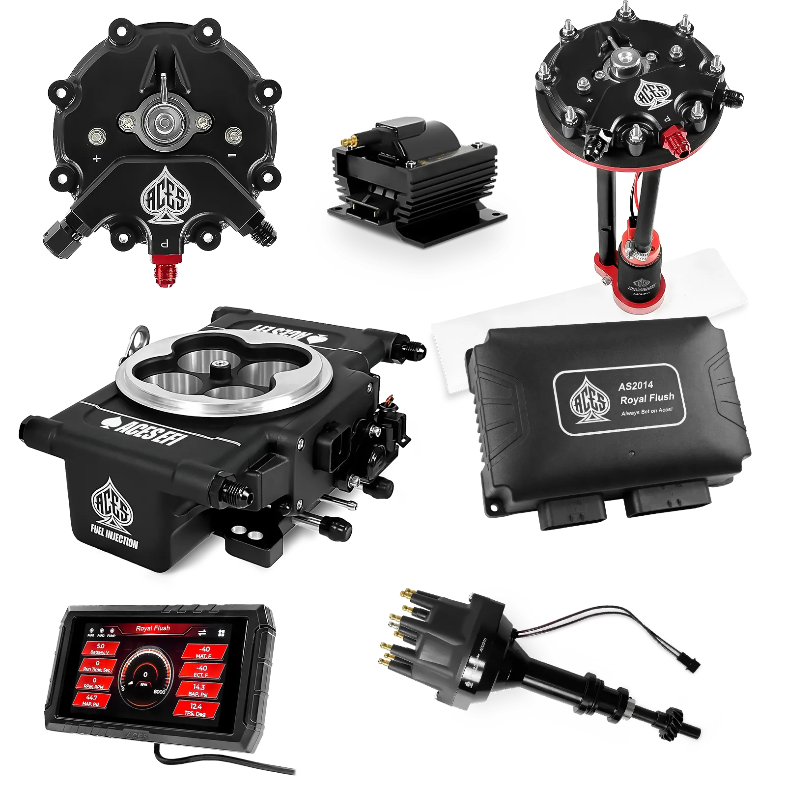 Royal Flush Master Kits (Black)