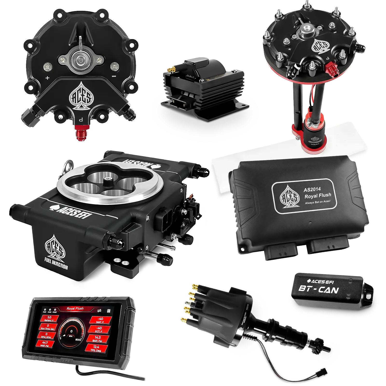 Royal Flush Master Kits (Black)