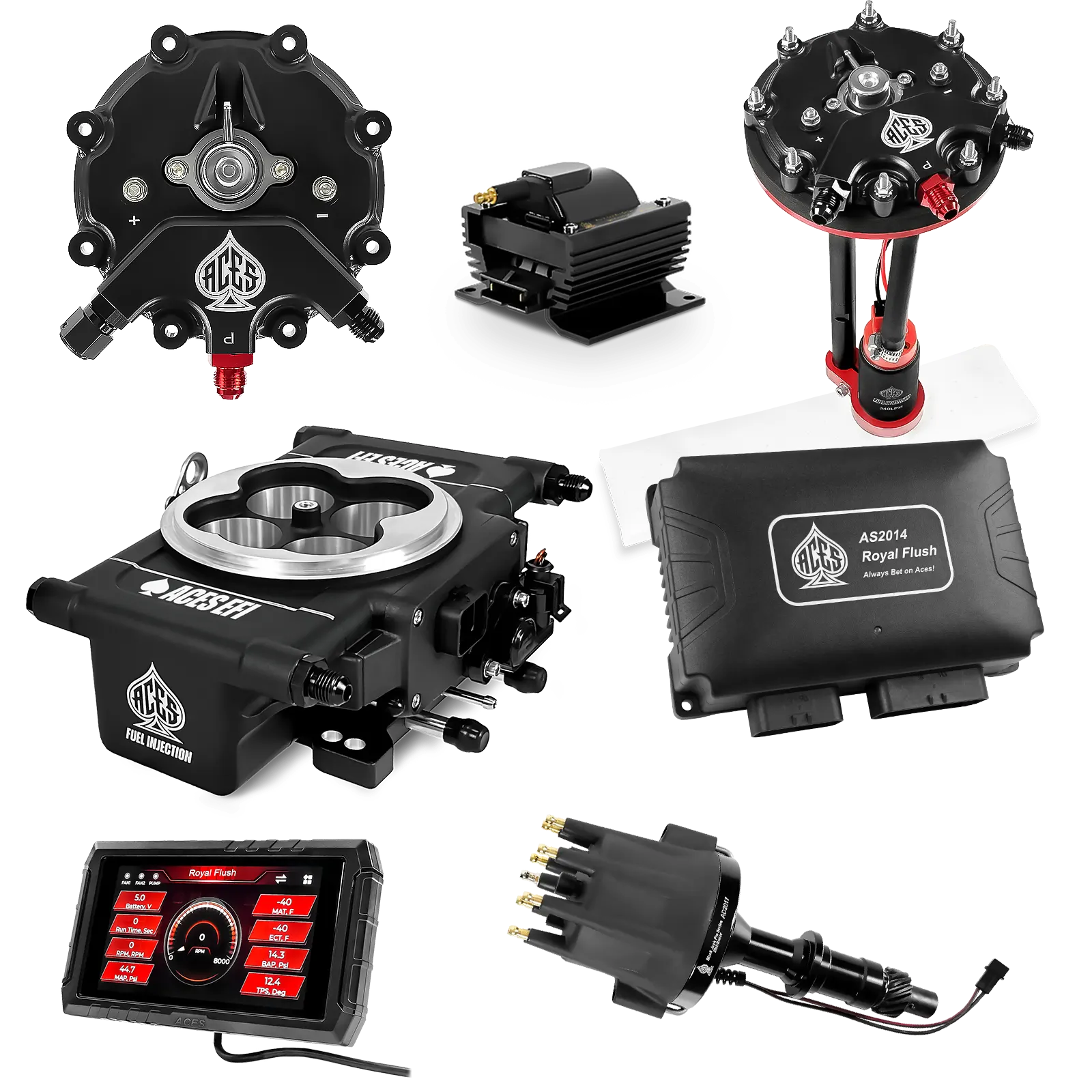 Royal Flush Master Kits (Black)