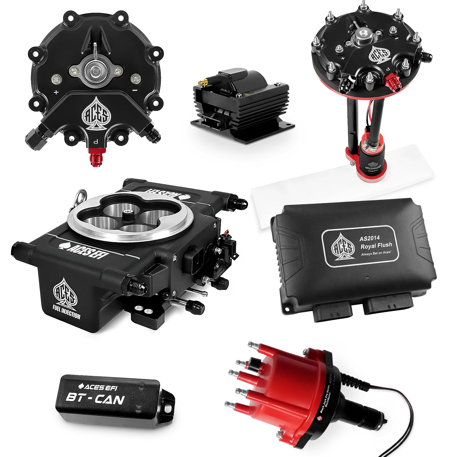 Royal Flush Master Kits (Black)