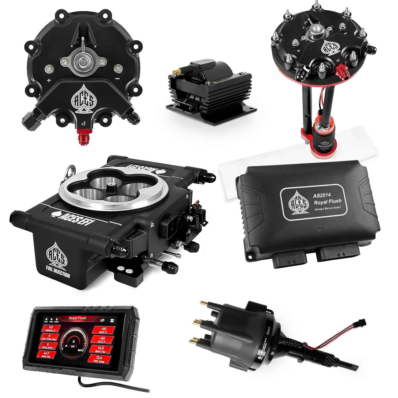 Royal Flush Master Kits (Black)